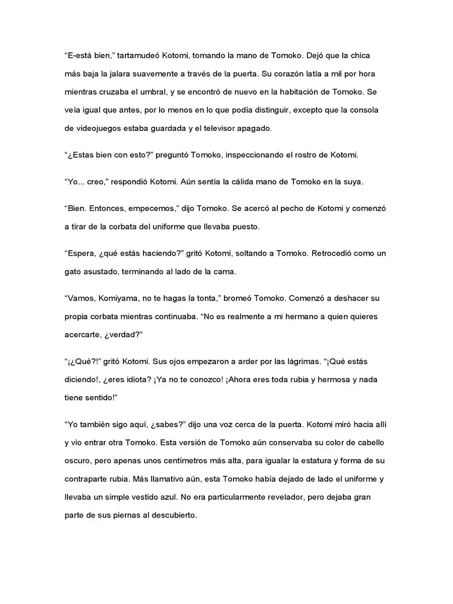No Importa Cómo Lo Vea, ¡es Culpa Suya De Que Tomoko Sea Popular! (Novela) - Capítulo 3 - Página 11 - LectorTMOo