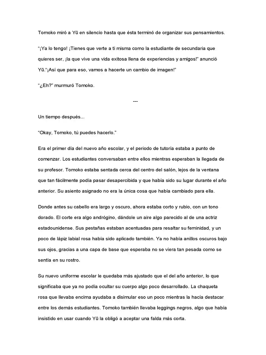 No Importa Cómo Lo Vea, ¡es Culpa Suya De Que Tomoko Sea Popular! (Novela) - Capítulo 4.50 - Página 5 - LectorTMOo