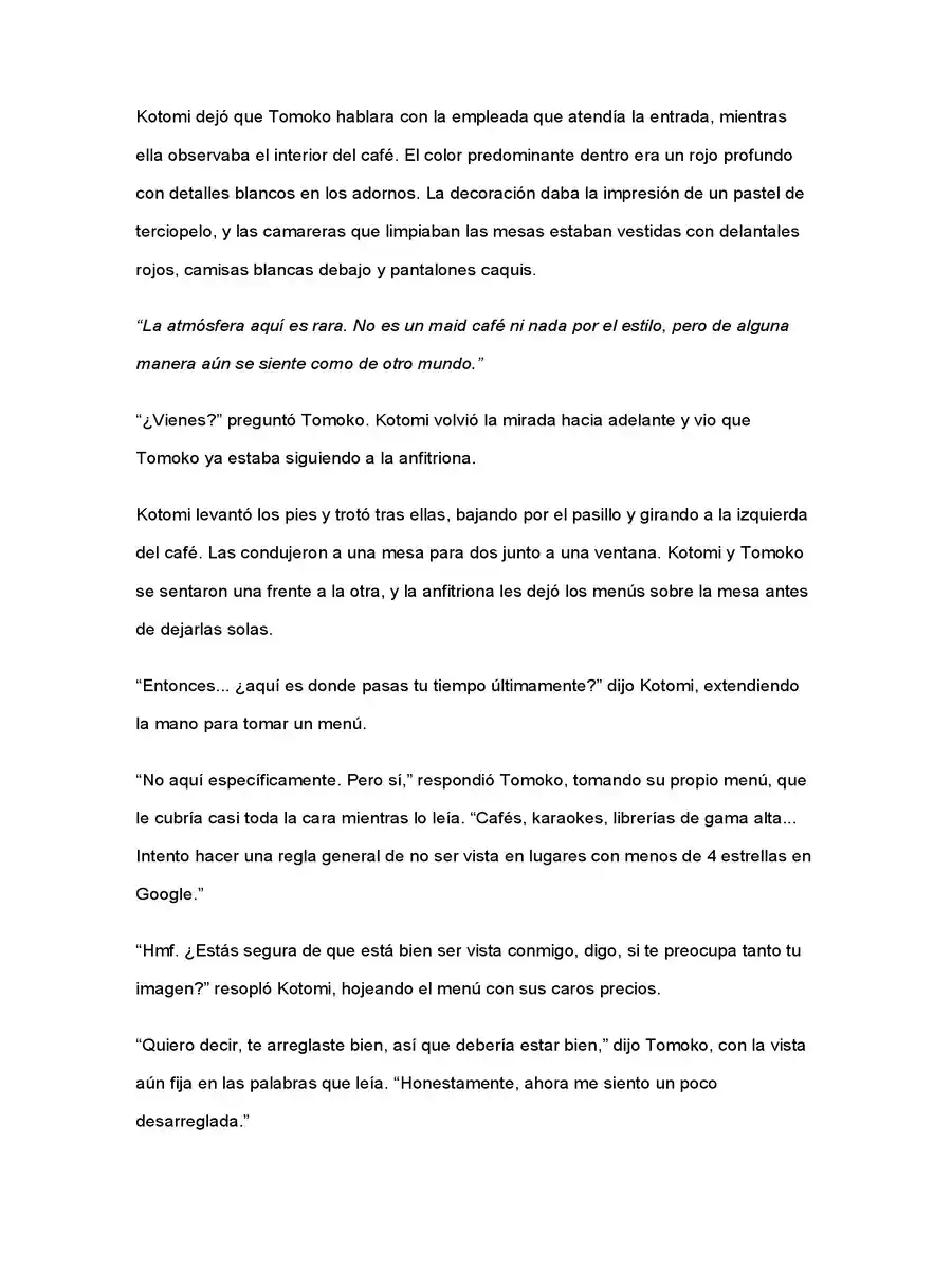 No Importa Cómo Lo Vea, ¡es Culpa Suya De Que Tomoko Sea Popular! (Novela) - Capítulo 4 - Página 5 - LectorTMOo