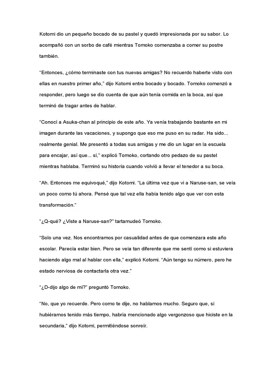 No Importa Cómo Lo Vea, ¡es Culpa Suya De Que Tomoko Sea Popular! (Novela) - Capítulo 4 - Página 9 - LectorTMOo