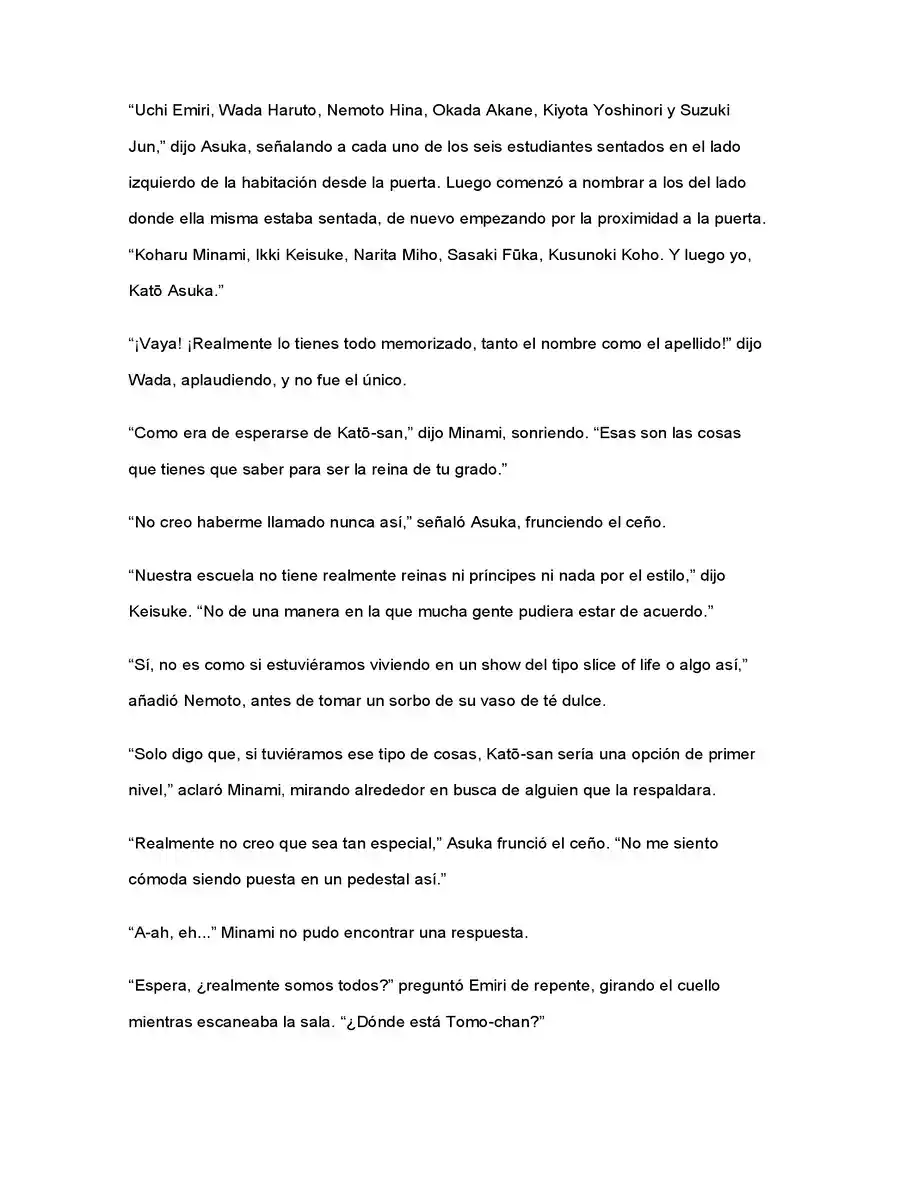 No Importa Cómo Lo Vea, ¡es Culpa Suya De Que Tomoko Sea Popular! (Novela) - Capítulo 8.50 - Página 5 - LectorTMOo