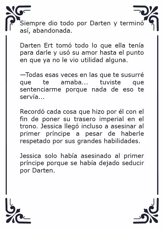 NO LE PIDAS PIEDAD A LA VILLANA (Novela) - Capítulo 1 - Página 6 - LectorTMOo