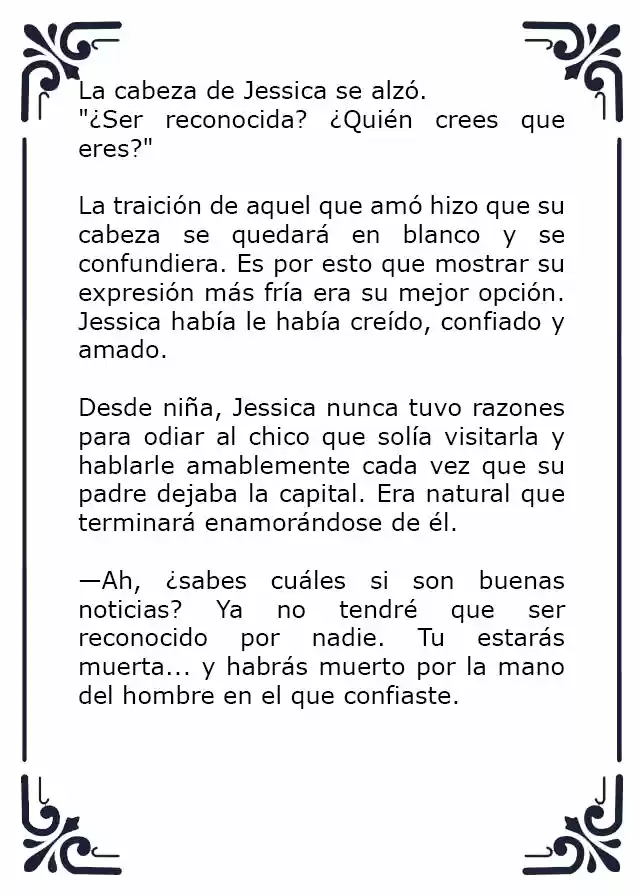 NO LE PIDAS PIEDAD A LA VILLANA (Novela) - Capítulo 1 - Página 20 - LectorTMOo