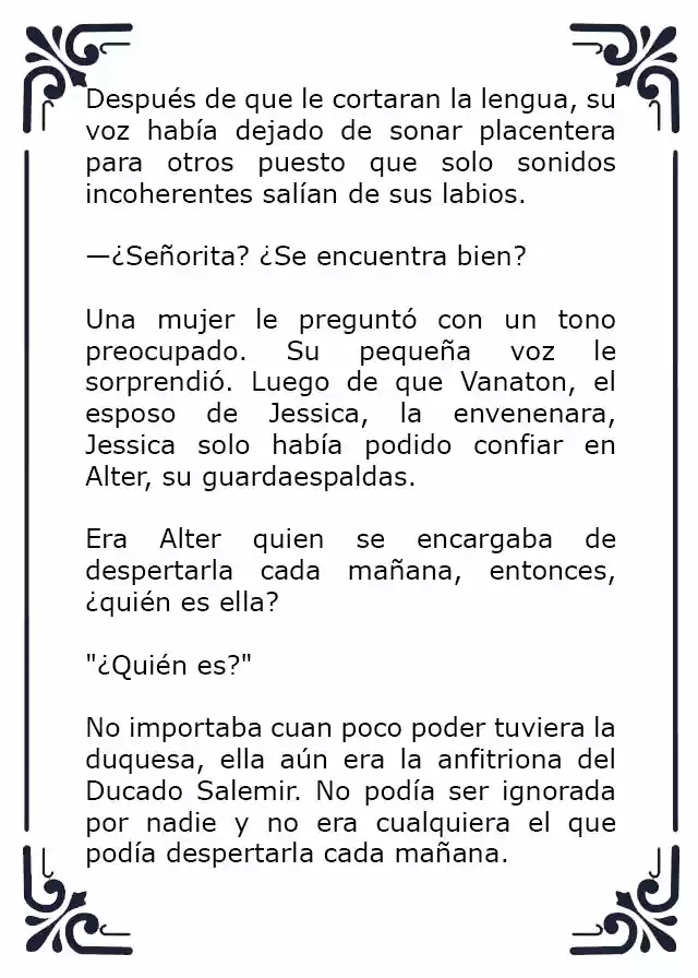 NO LE PIDAS PIEDAD A LA VILLANA (Novela) - Capítulo 2 - Página 4 - LectorTMOo