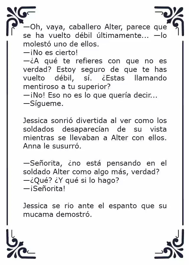 NO LE PIDAS PIEDAD A LA VILLANA (Novela) - Capítulo 3 - Página 18 - LectorTMOo