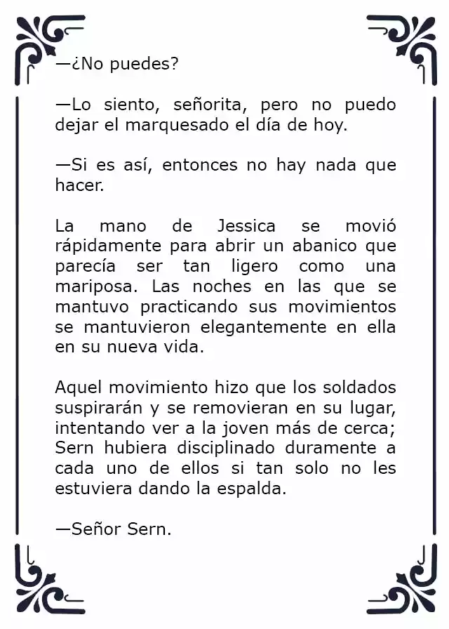 NO LE PIDAS PIEDAD A LA VILLANA (Novela) - Capítulo 6 - Página 8 - LectorTMOo