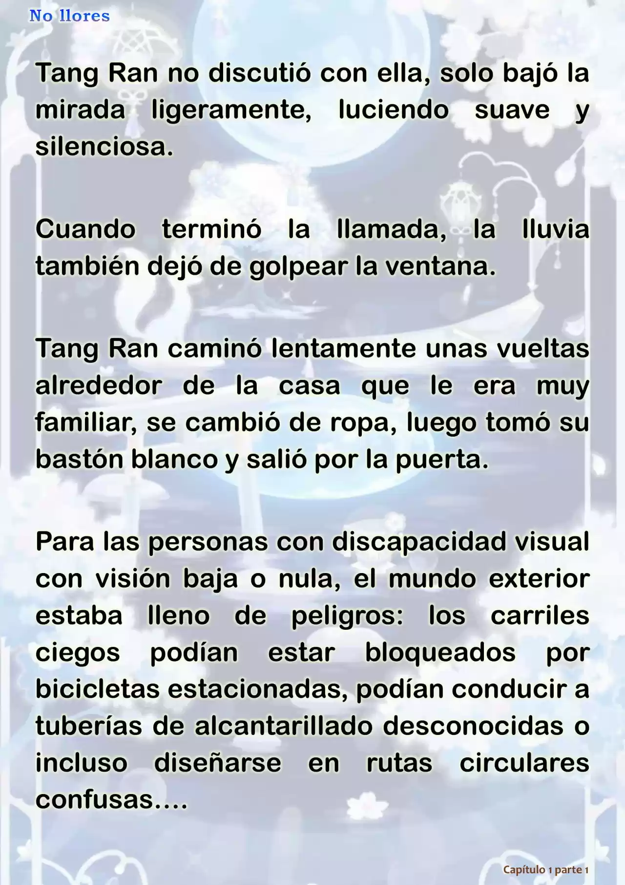 No Llores (Novela) - Capítulo 1.30 - Página 13 - LectorTMOo