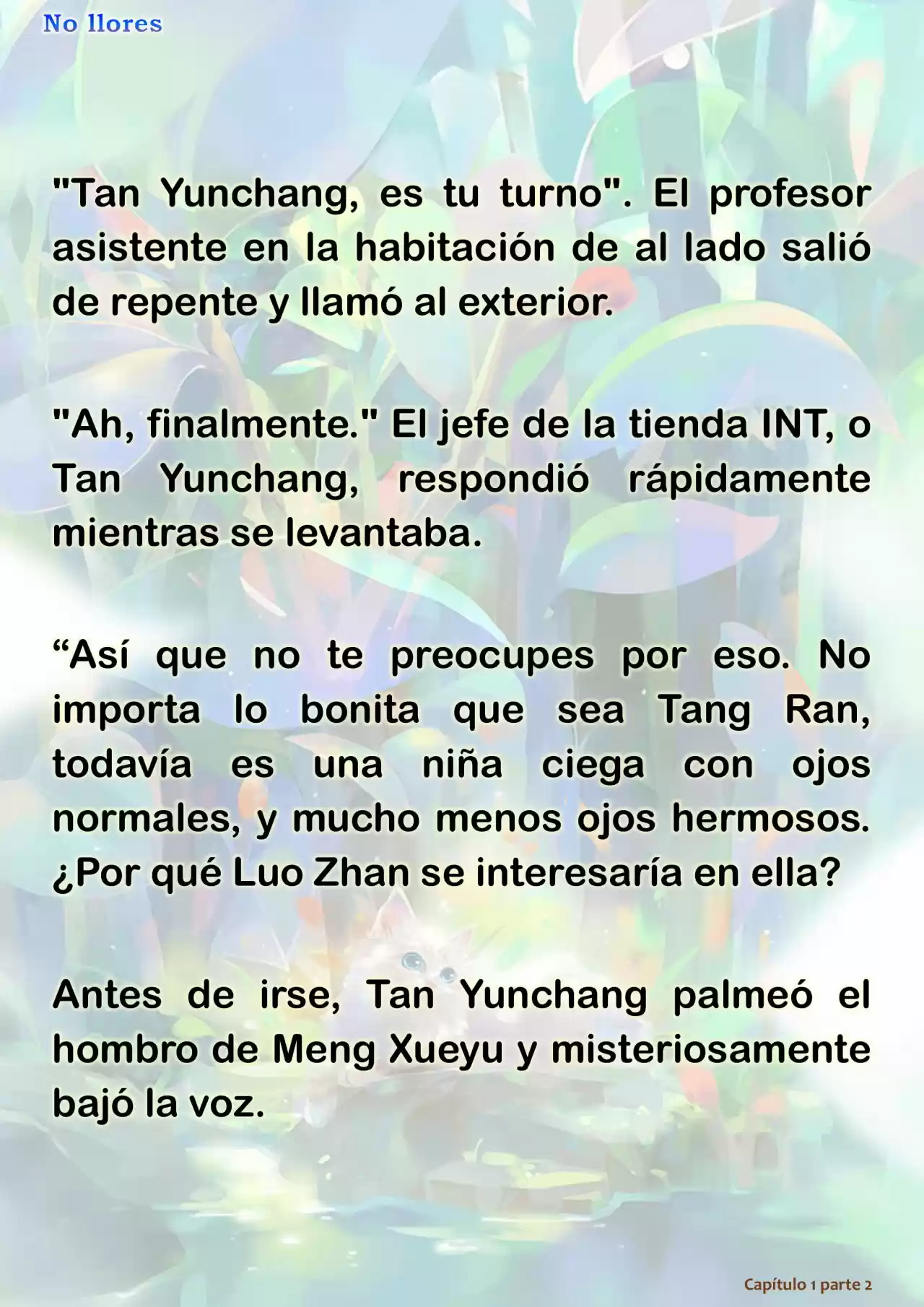No Llores (Novela) - Capítulo 1.50 - Página 13 - LectorTMOo