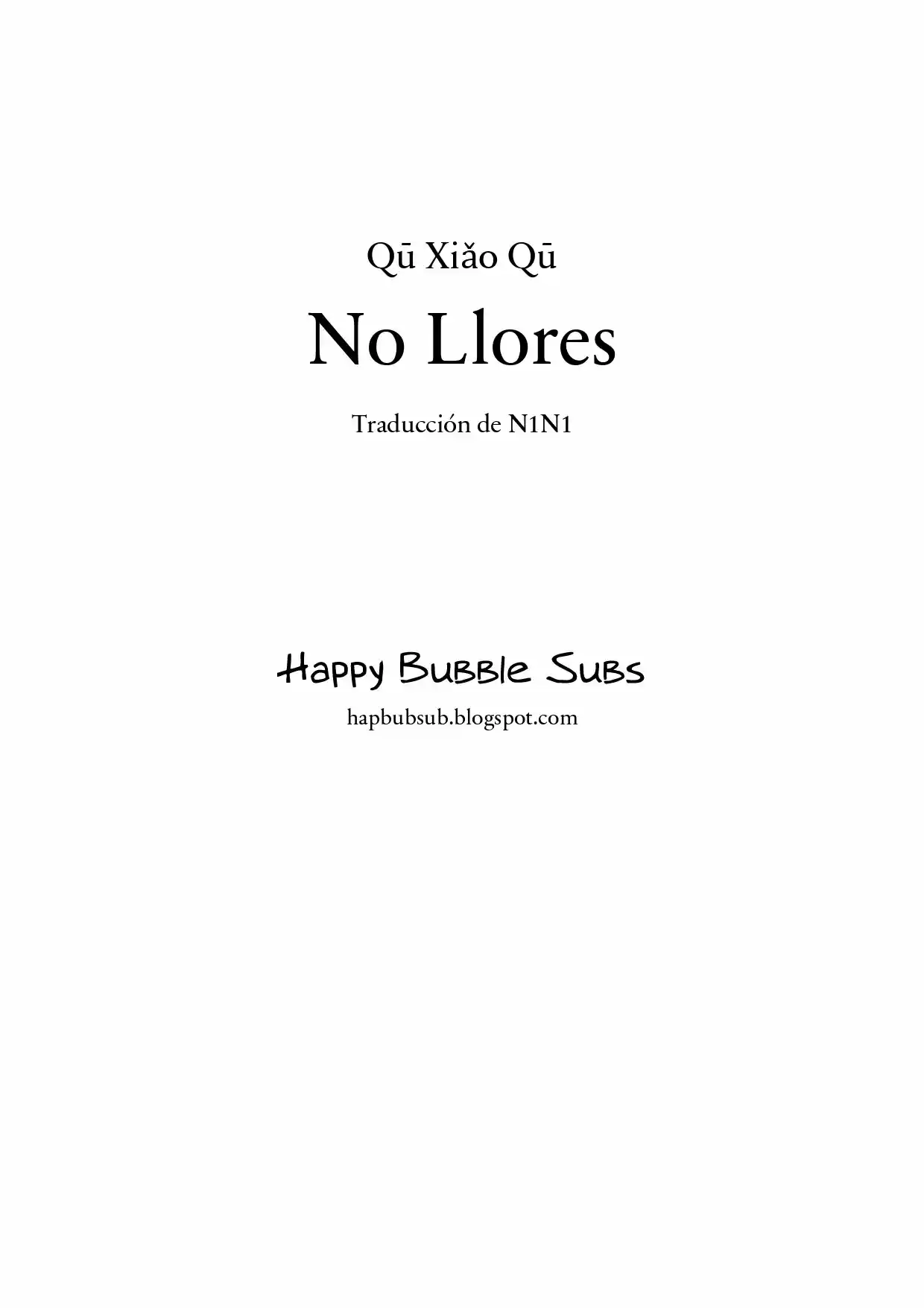 No Llores (Novela) - Capítulo 2 - Página 2 - LectorTMOo