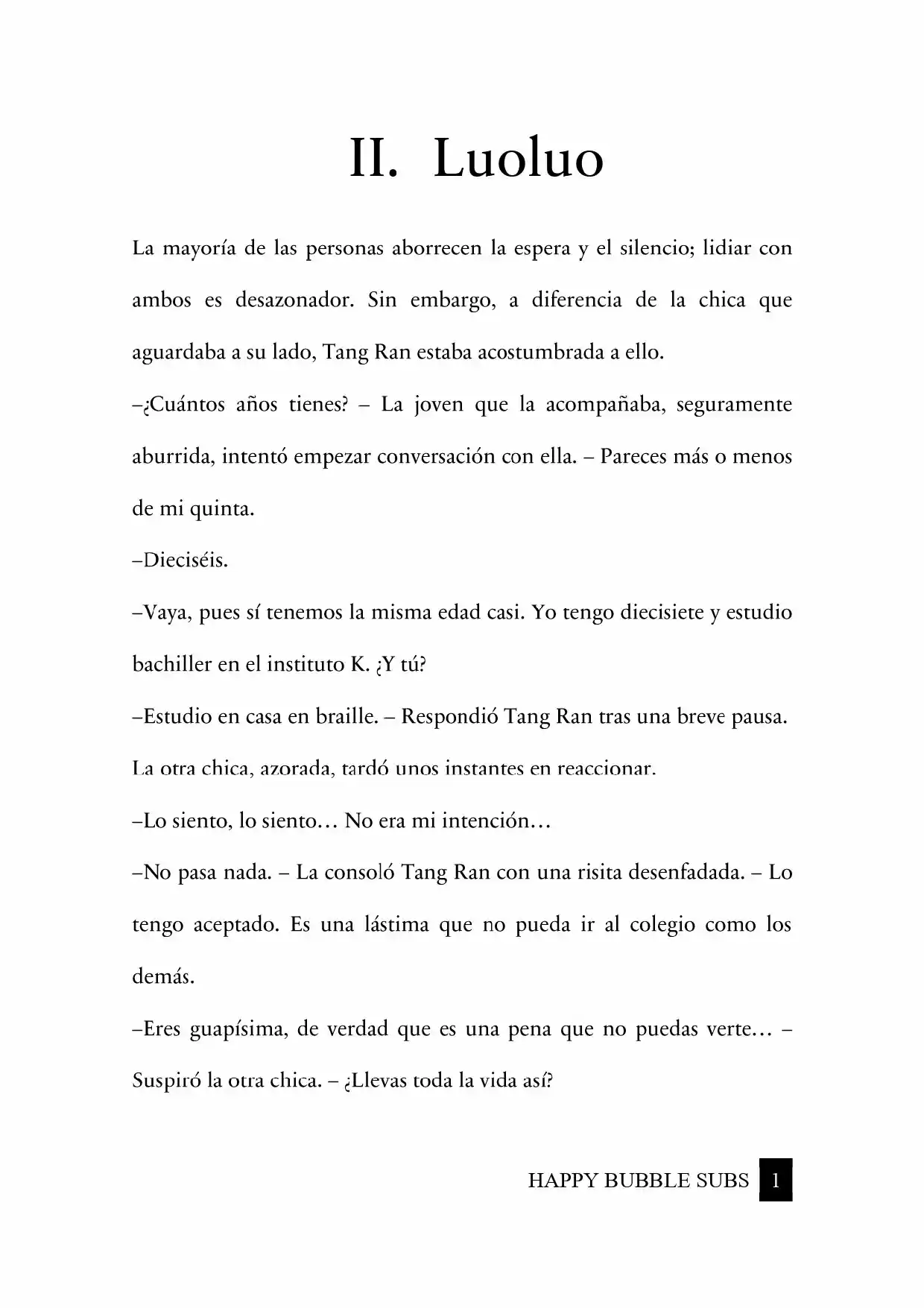 No Llores (Novela) - Capítulo 2 - Página 3 - LectorTMOo
