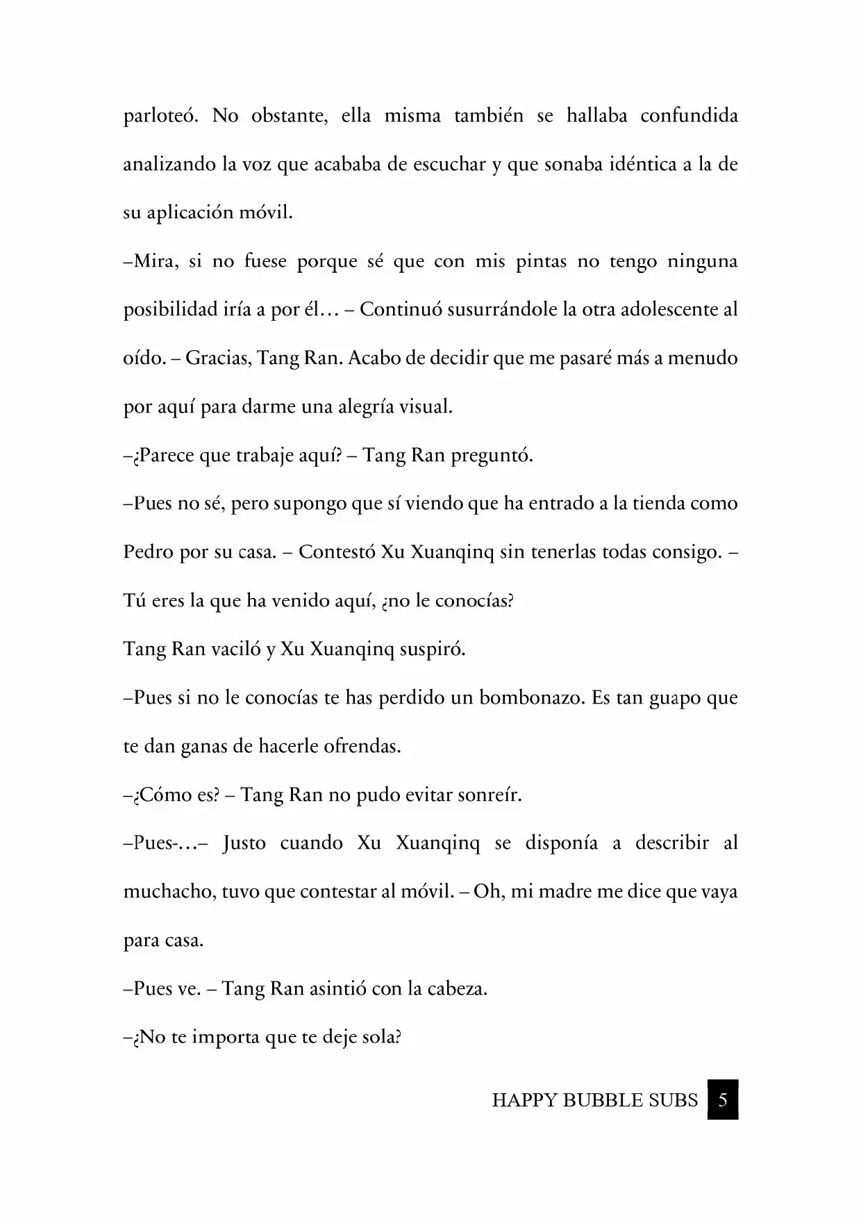 No Llores (Novela) - Capítulo 2 - Página 7 - LectorTMOo