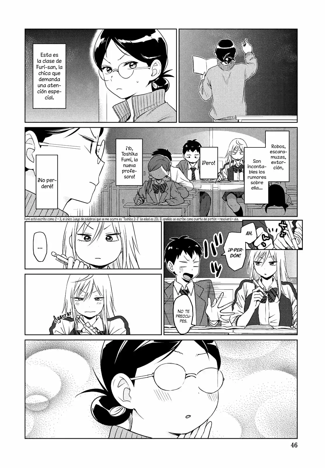 No Matter What You Say, Furi-san Is Scary. - Capítulo 1 - Página 8 - LectorTMOo