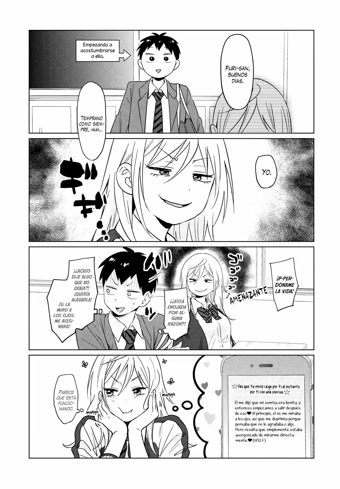 No Matter What You Say, Furi-san Is Scary. - Capítulo 1 - Página 17 - LectorTMOo