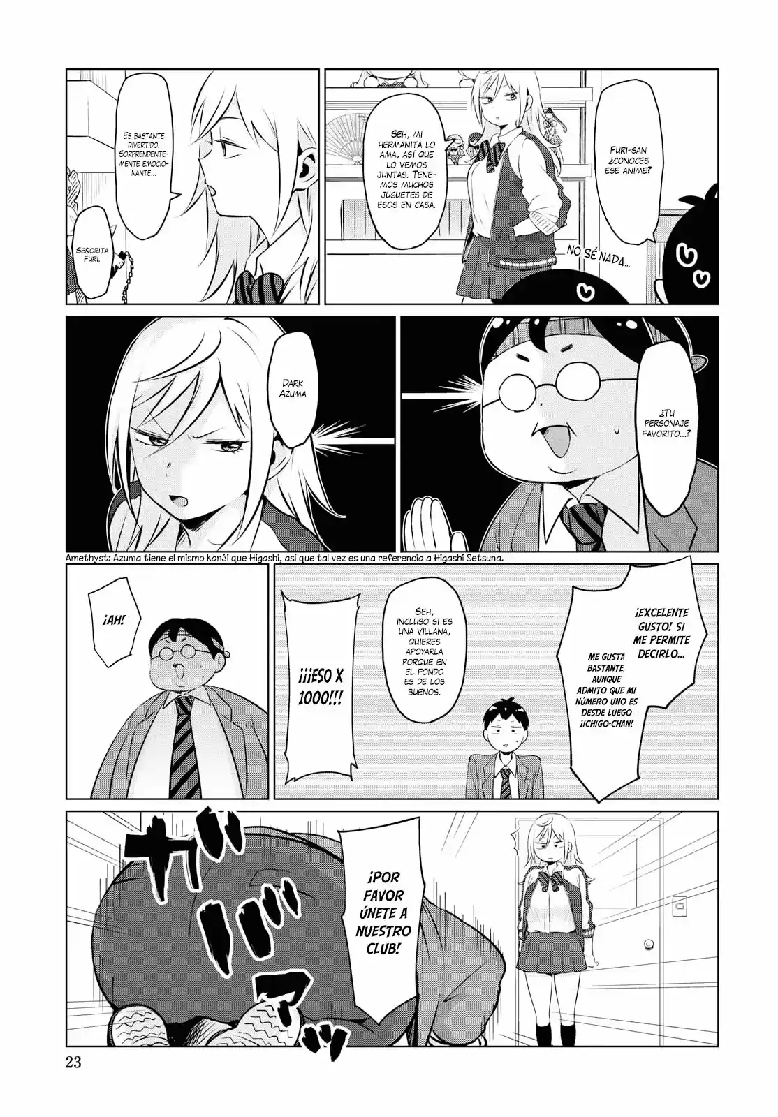 No Matter What You Say, Furi-san Is Scary. - Capítulo 4 - Página 9 - LectorTMOo