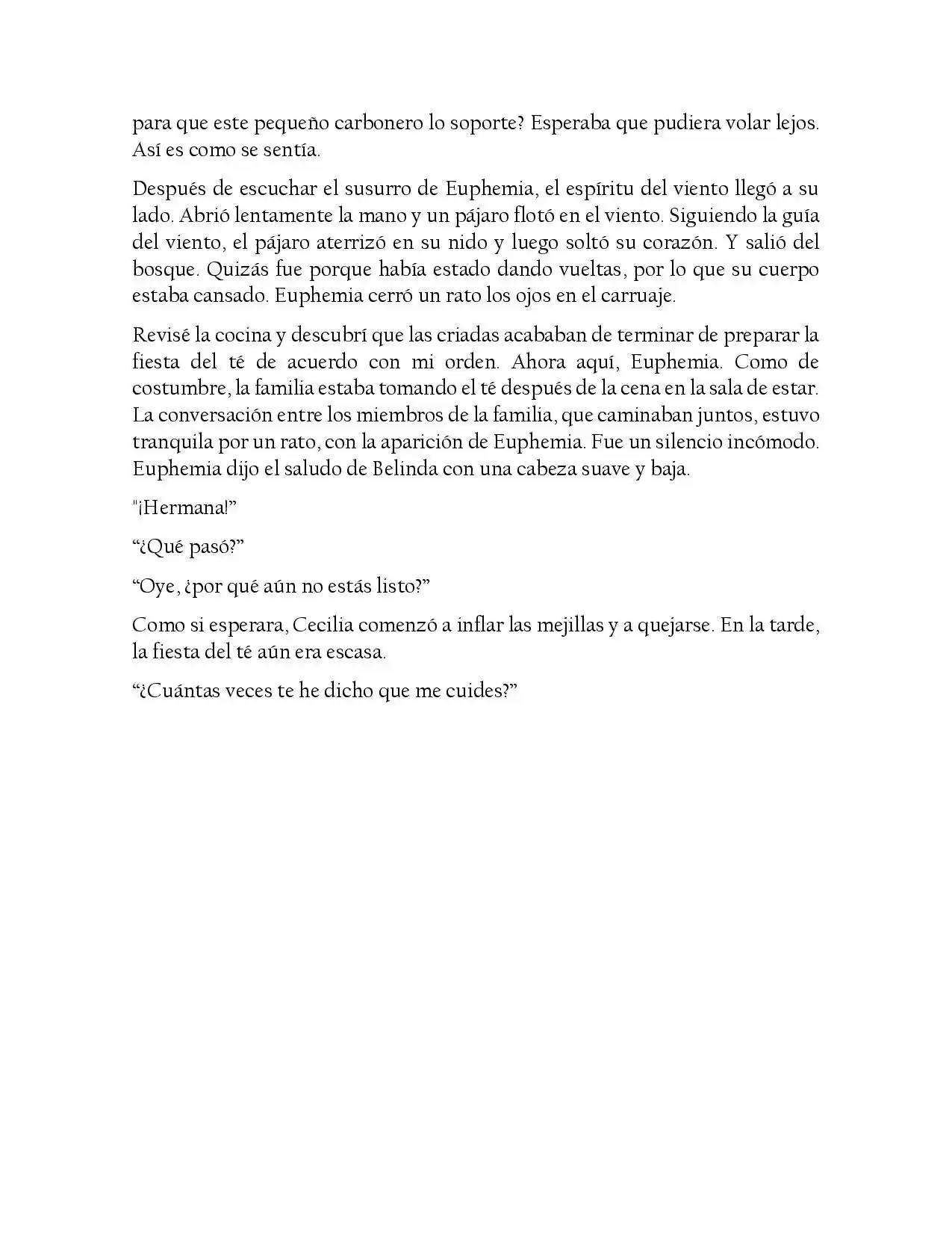 No Me Busques (Novela) - Capítulo 2 - Página 6 - LectorTMOo