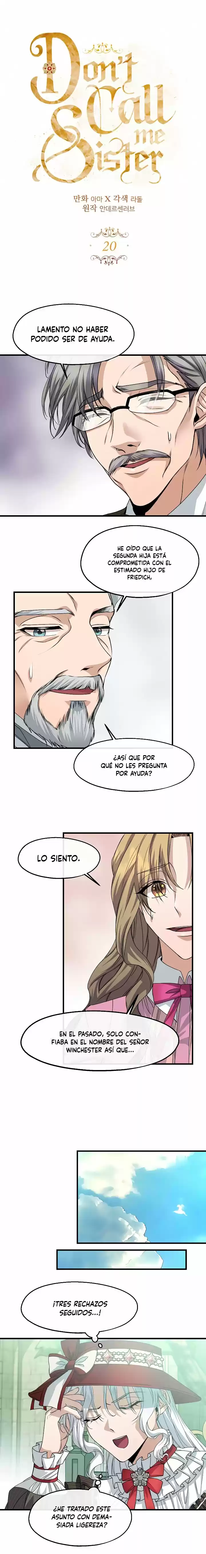 No Me Llames Hermana - Capítulo 20 - Página 4 - LectorTMOo