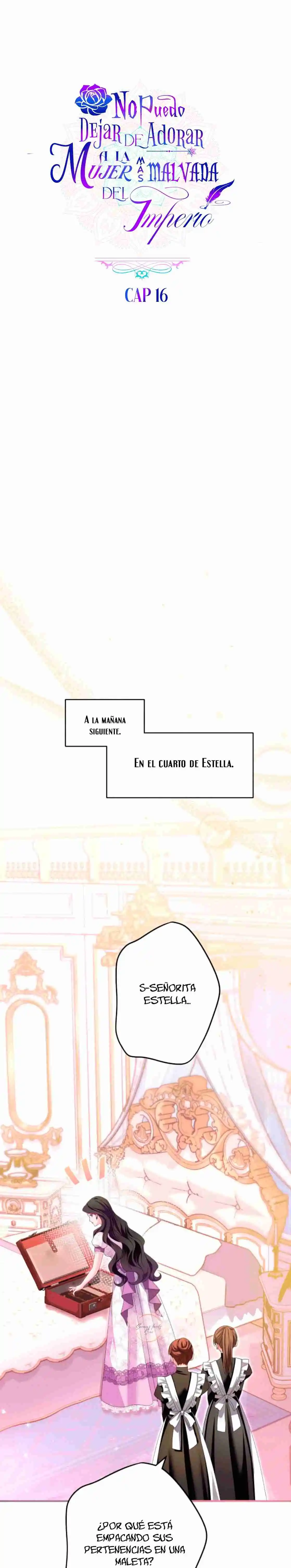 NO PUEDO DEJAR DE AMAR A LA MUJER MÁS MALVADA DEL IMPERIO - Capítulo 16 - Página 8 - LectorTMOo