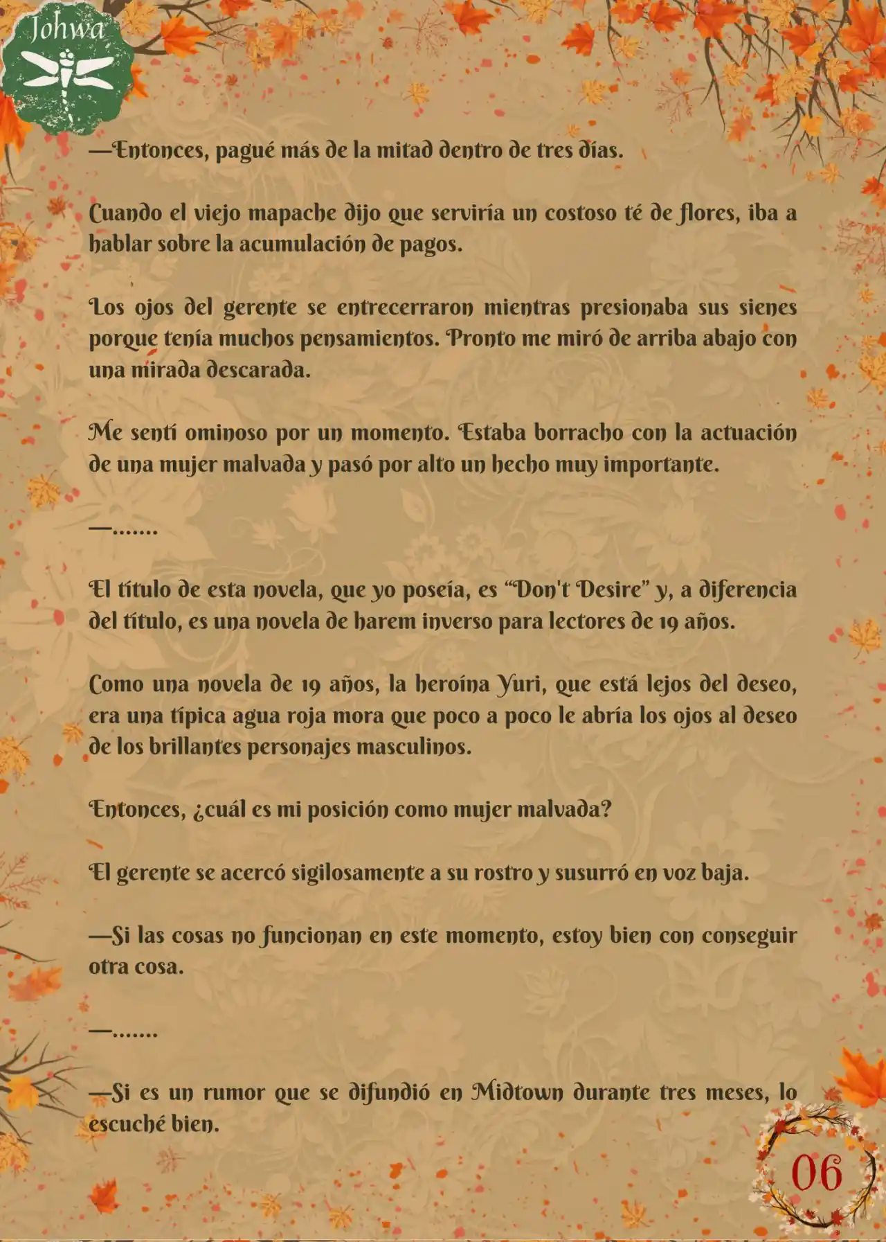 No Quería Este Tipo De Piedad (Novela) - Capítulo 1 - Página 8 - LectorTMOo