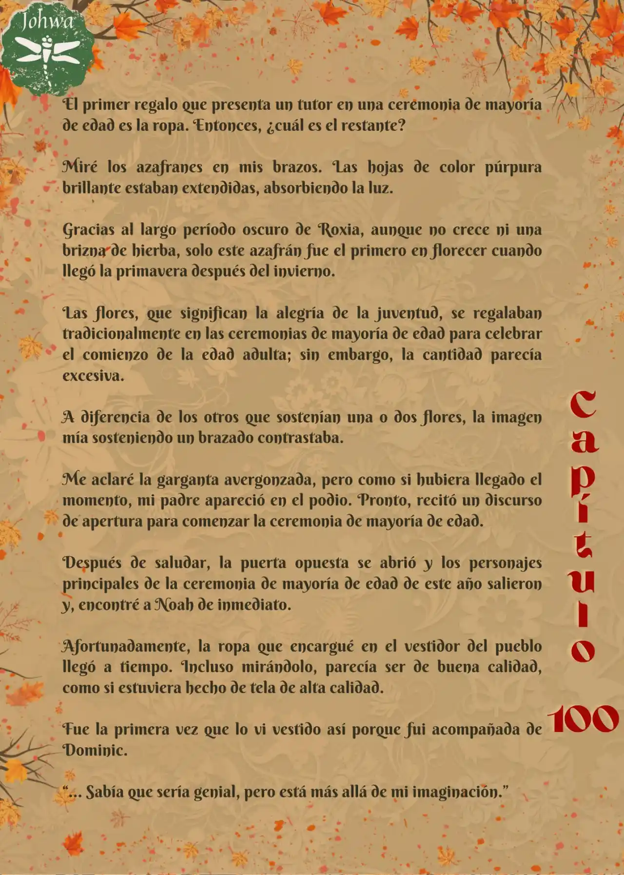 No Quería Este Tipo De Piedad (Novela) - Capítulo 100 - Página 3 - LectorTMOo