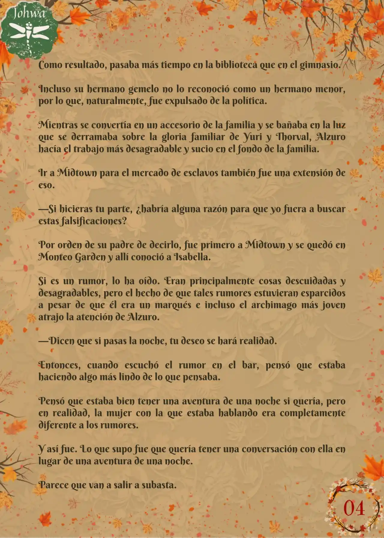 No Quería Este Tipo De Piedad (Novela) - Capítulo 103 - Página 6 - LectorTMOo