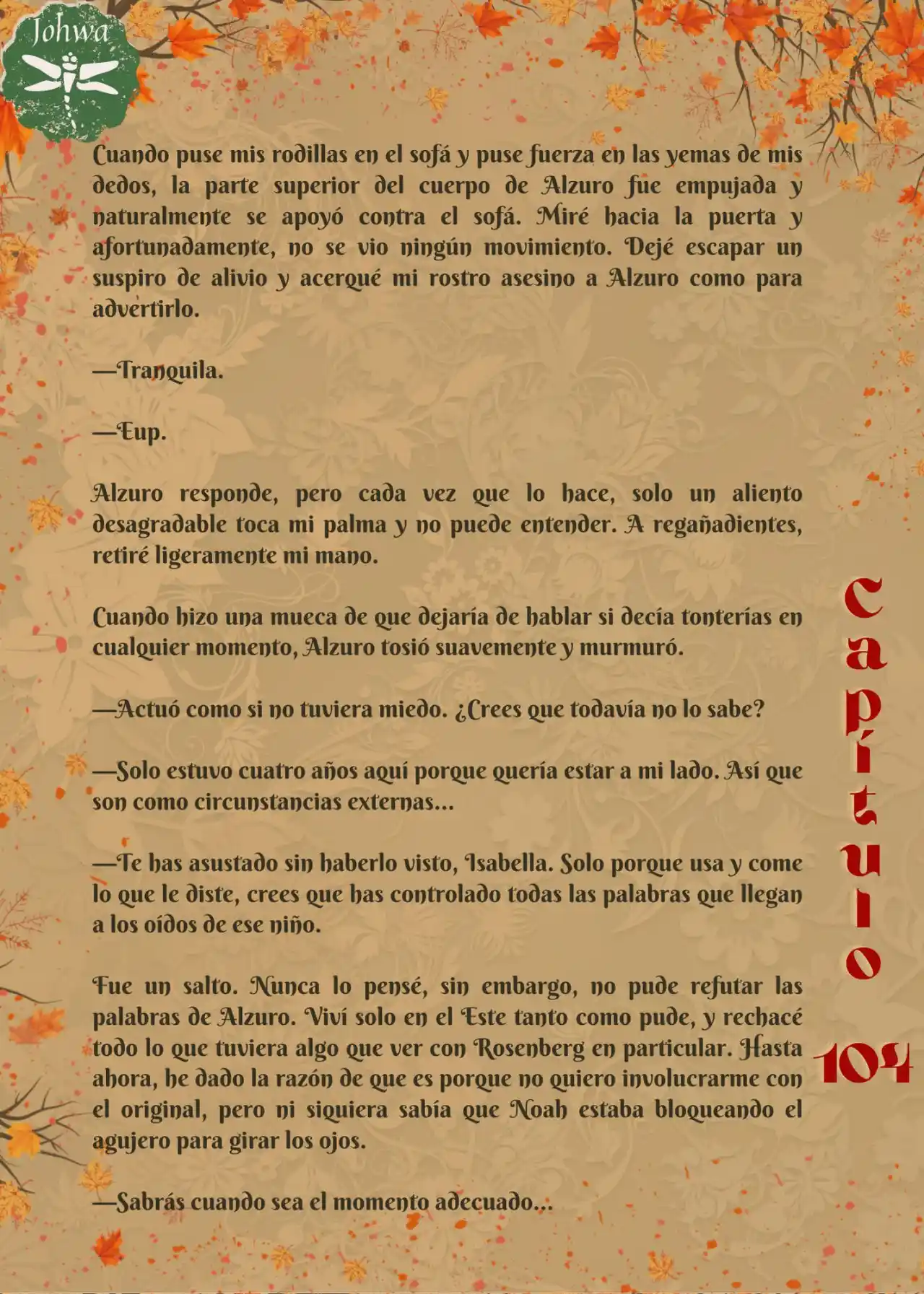 No Quería Este Tipo De Piedad (Novela) - Capítulo 104 - Página 3 - LectorTMOo