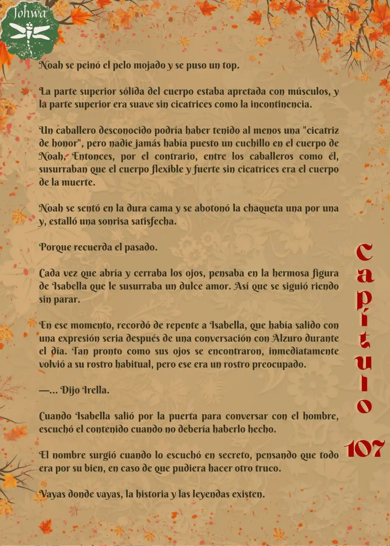 No Quería Este Tipo De Piedad (Novela) - Capítulo 107 - Página 6 - LectorTMOo