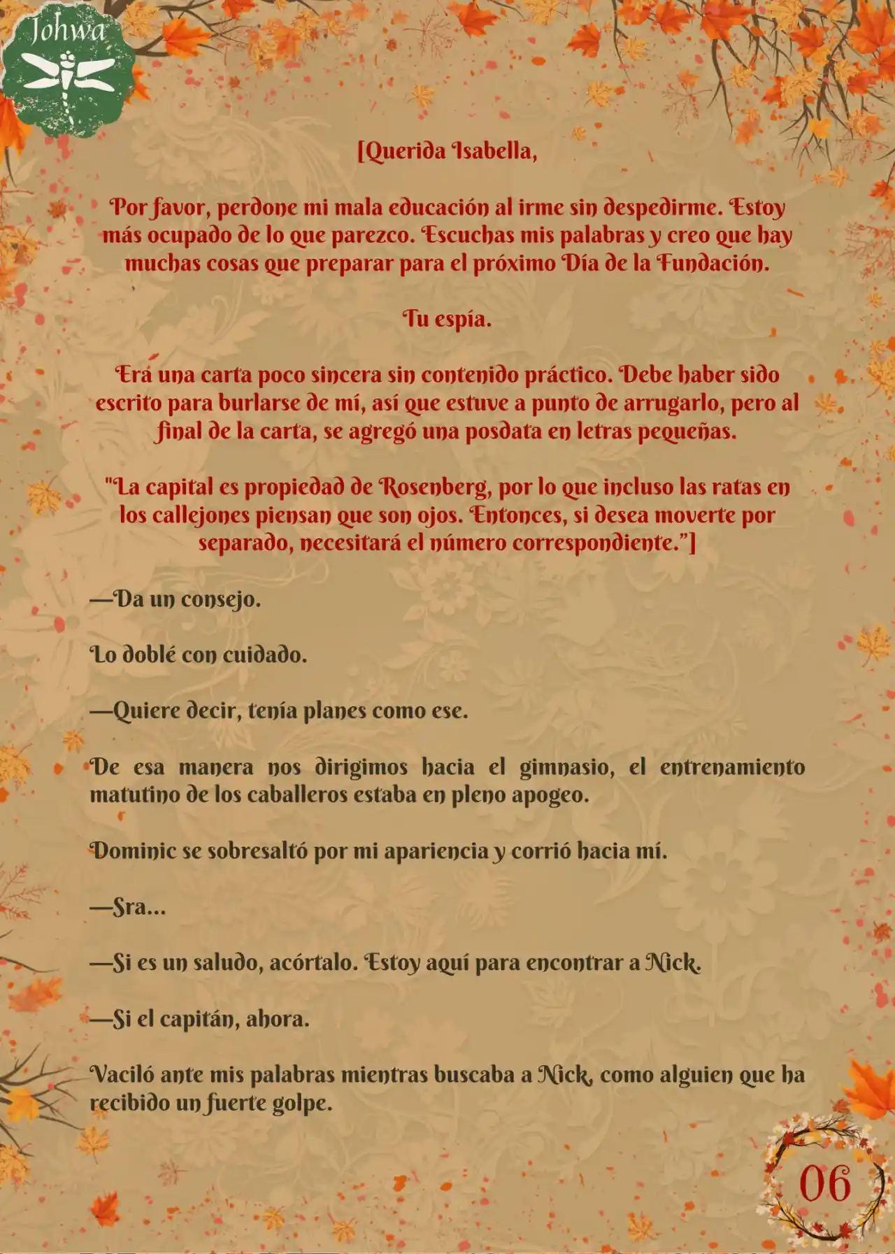 No Quería Este Tipo De Piedad (Novela) - Capítulo 108 - Página 8 - LectorTMOo
