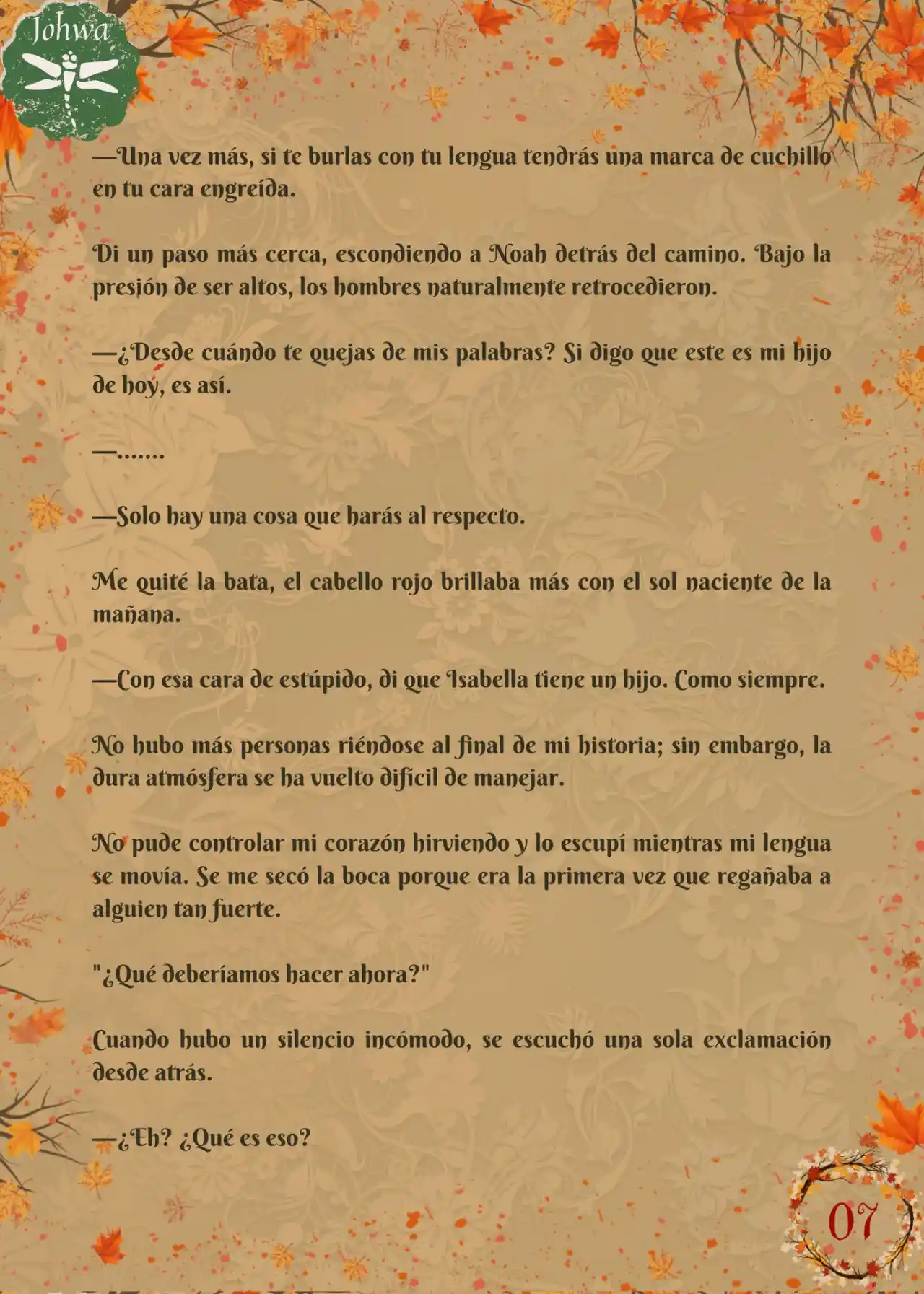 No Quería Este Tipo De Piedad (Novela) - Capítulo 11 - Página 8 - LectorTMOo