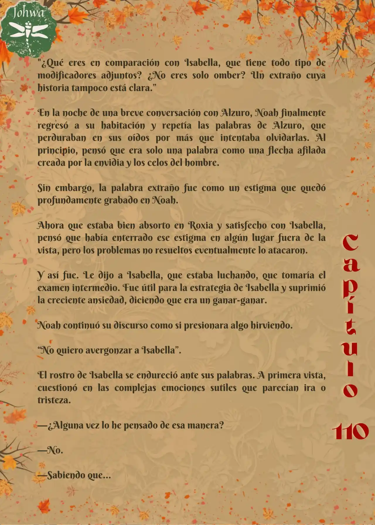 No Quería Este Tipo De Piedad (Novela) - Capítulo 110 - Página 4 - LectorTMOo