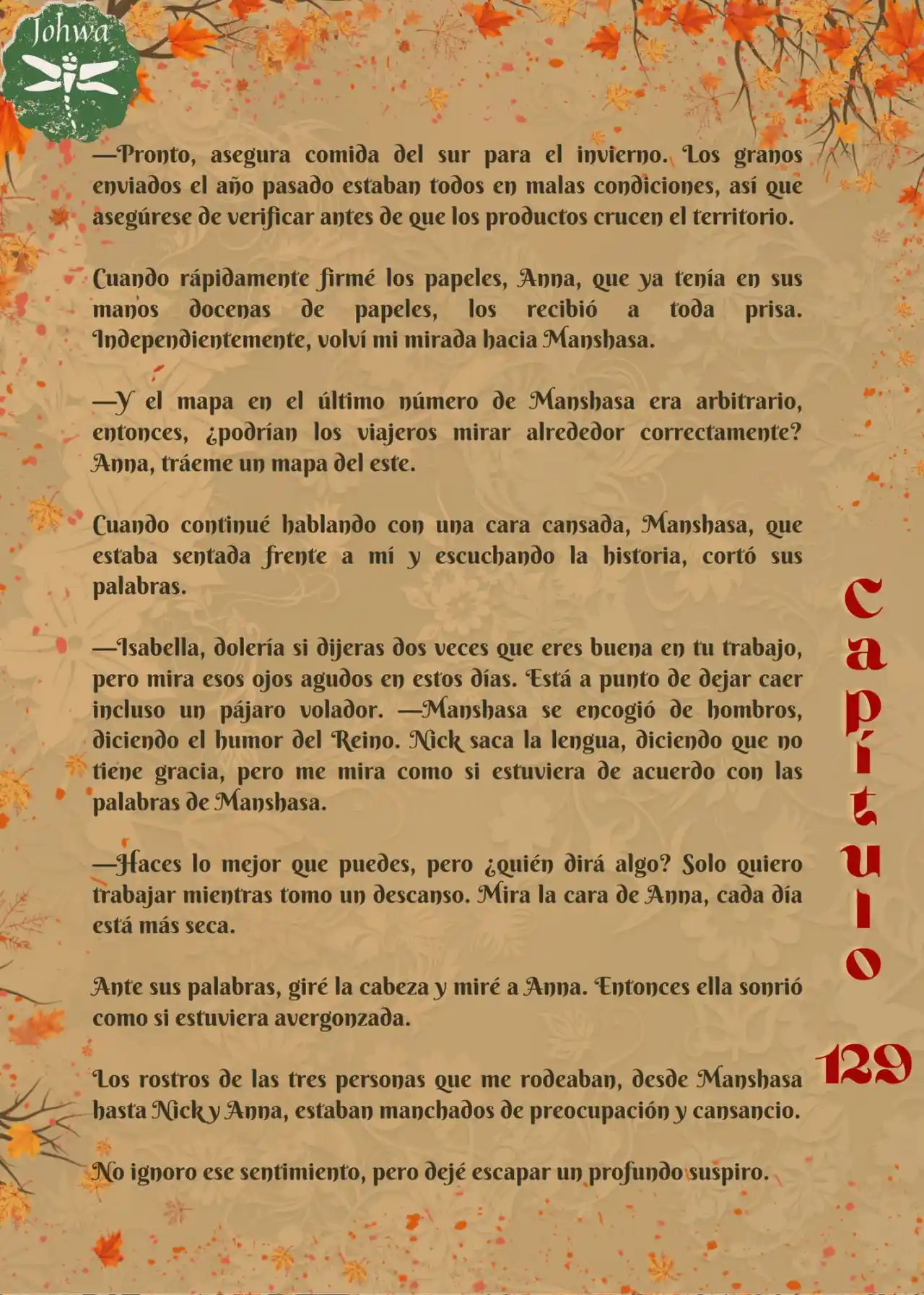 No Quería Este Tipo De Piedad (Novela) - Capítulo 129 - Página 3 - LectorTMOo