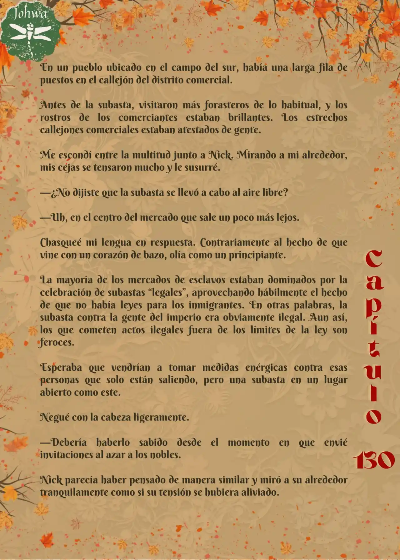 No Quería Este Tipo De Piedad (Novela) - Capítulo 130 - Página 3 - LectorTMOo