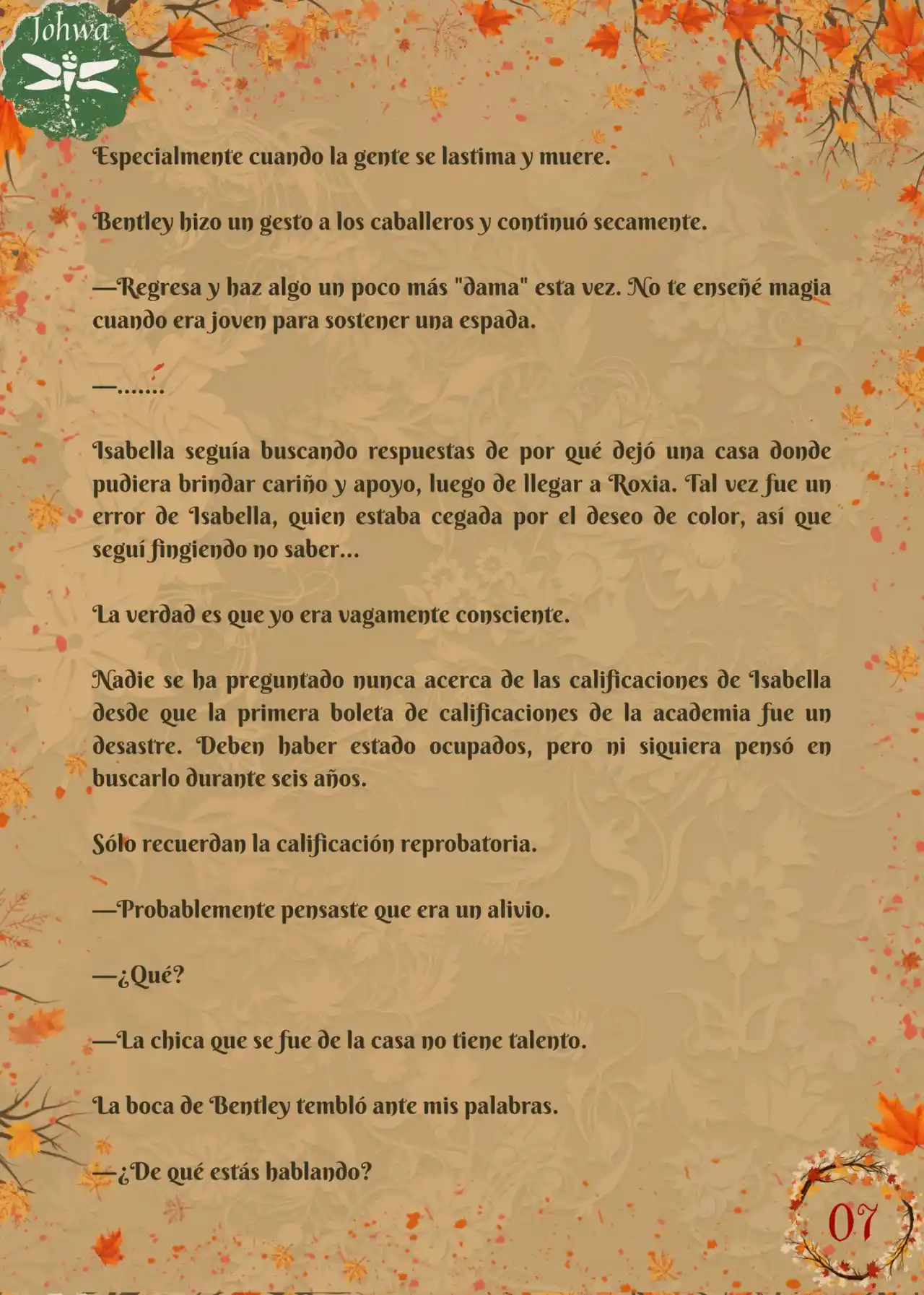 No Quería Este Tipo De Piedad (Novela) - Capítulo 19 - Página 9 - LectorTMOo