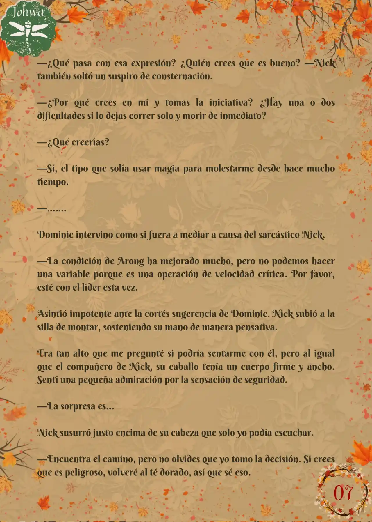 No Quería Este Tipo De Piedad (Novela) - Capítulo 22 - Página 9 - LectorTMOo