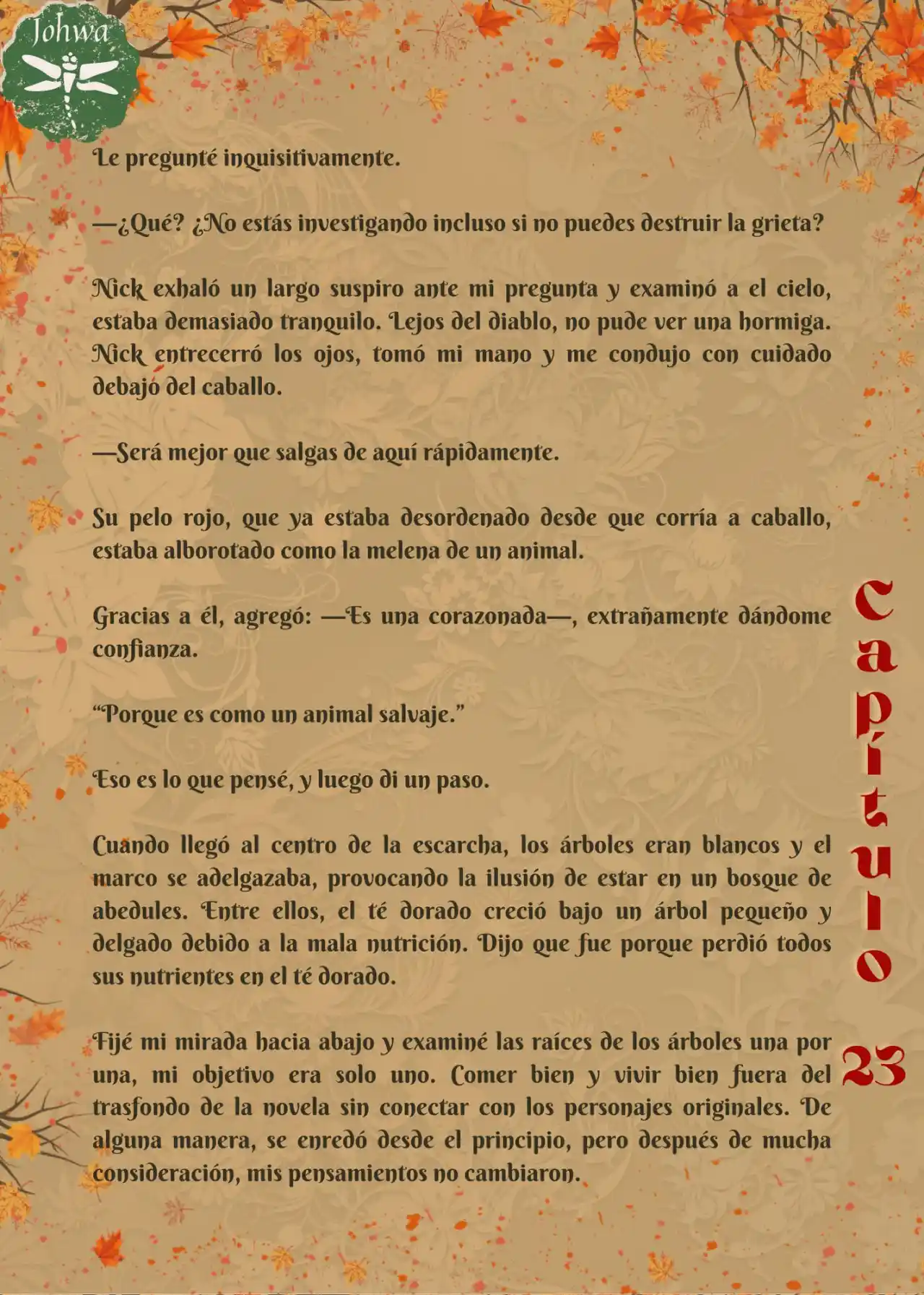 No Quería Este Tipo De Piedad (Novela) - Capítulo 23 - Página 3 - LectorTMOo