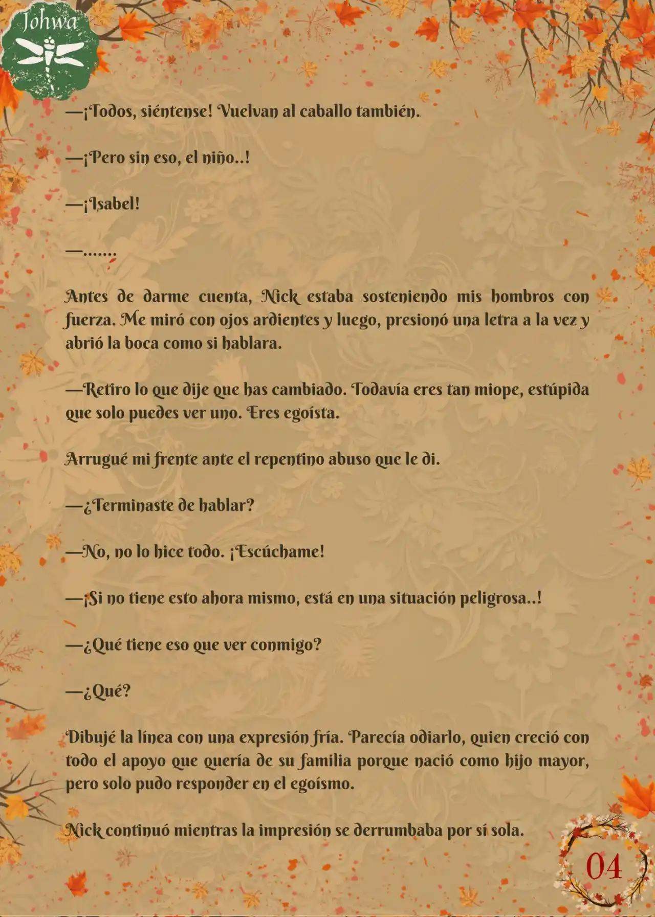 No Quería Este Tipo De Piedad (Novela) - Capítulo 23 - Página 6 - LectorTMOo