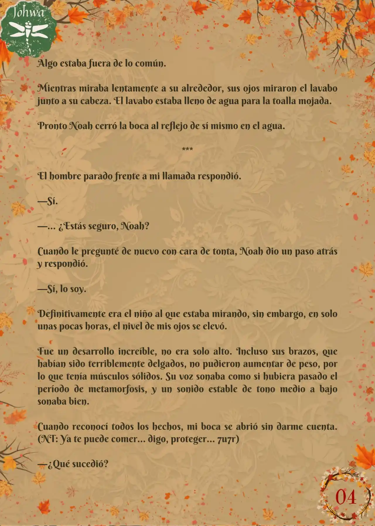 No Quería Este Tipo De Piedad (Novela) - Capítulo 27 - Página 6 - LectorTMOo