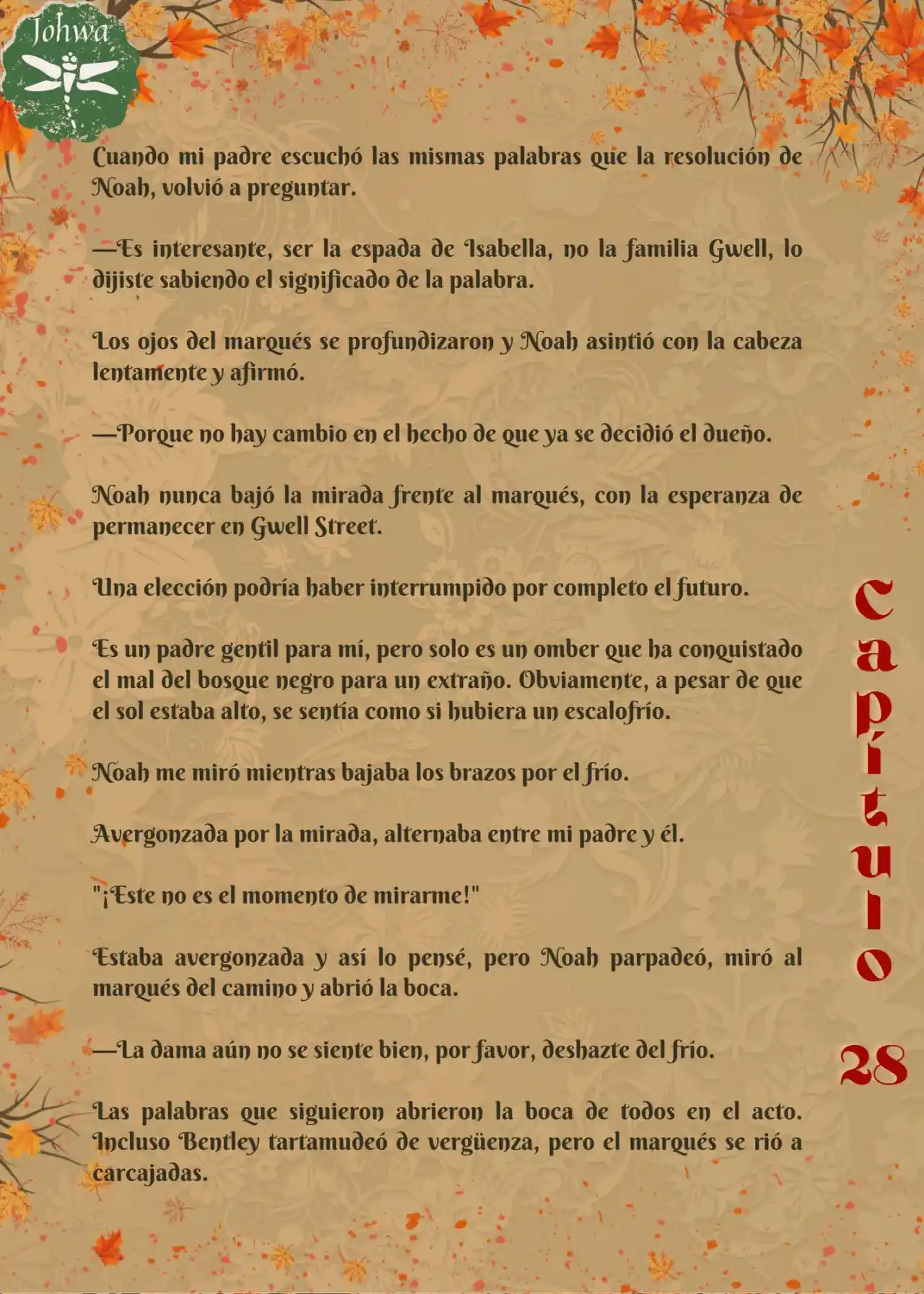 No Quería Este Tipo De Piedad (Novela) - Capítulo 28 - Página 3 - LectorTMOo