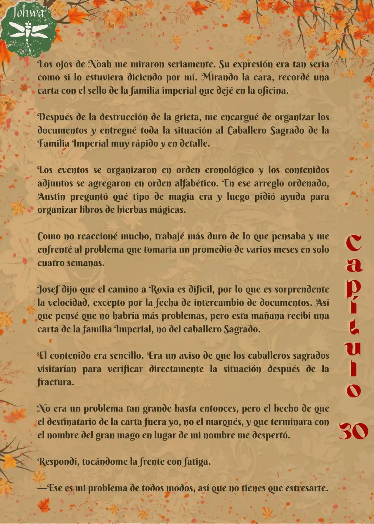 No Quería Este Tipo De Piedad (Novela) - Capítulo 30 - Página 3 - LectorTMOo