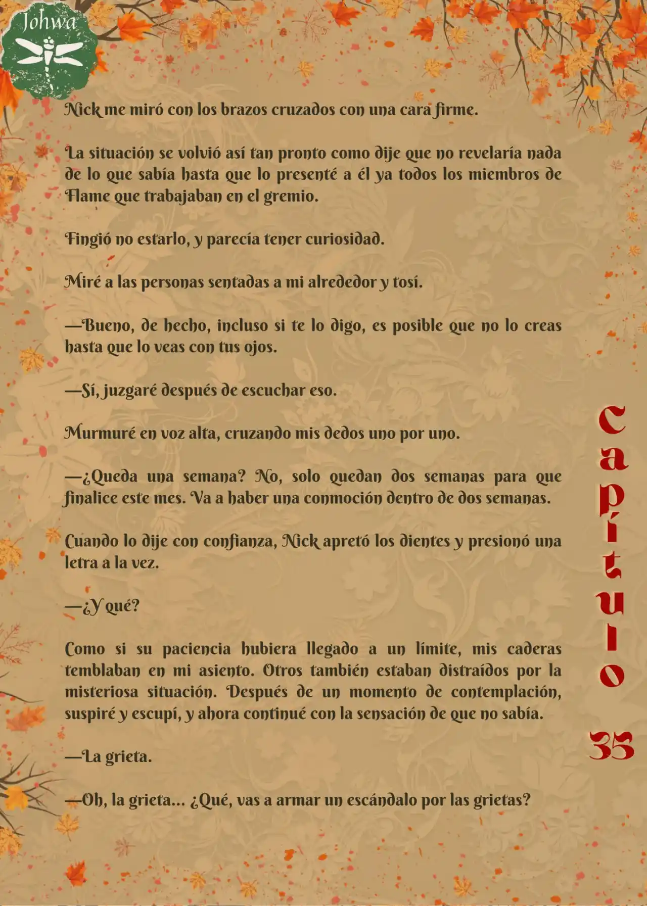 No Quería Este Tipo De Piedad (Novela) - Capítulo 35 - Página 3 - LectorTMOo