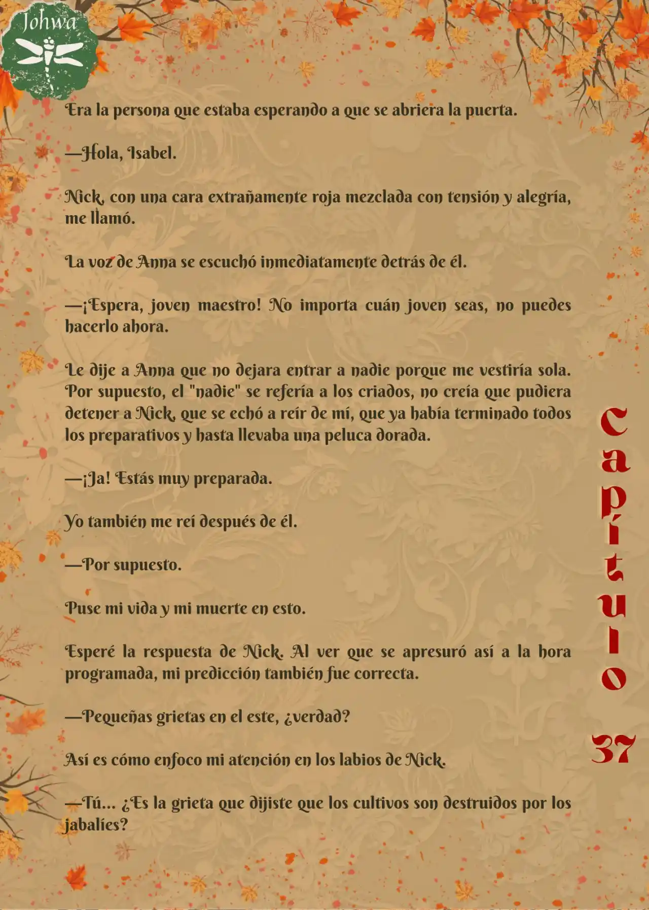 No Quería Este Tipo De Piedad (Novela) - Capítulo 37 - Página 3 - LectorTMOo