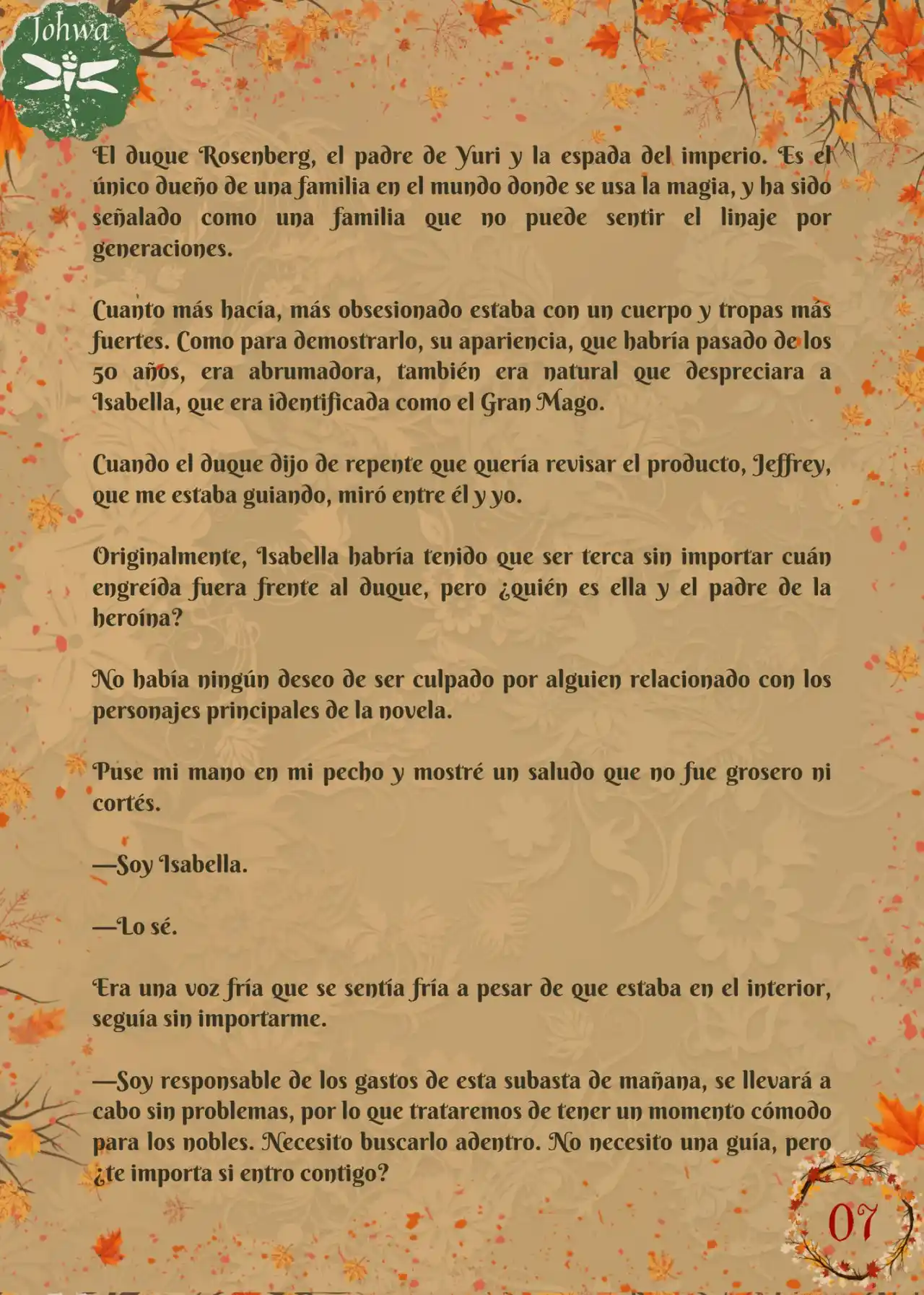 No Quería Este Tipo De Piedad (Novela) - Capítulo 4 - Página 9 - LectorTMOo