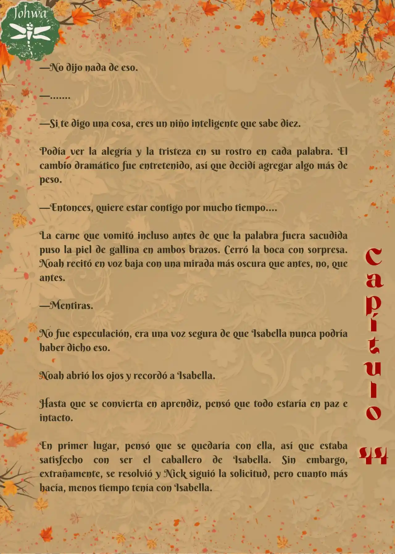 No Quería Este Tipo De Piedad (Novela) - Capítulo 44 - Página 3 - LectorTMOo