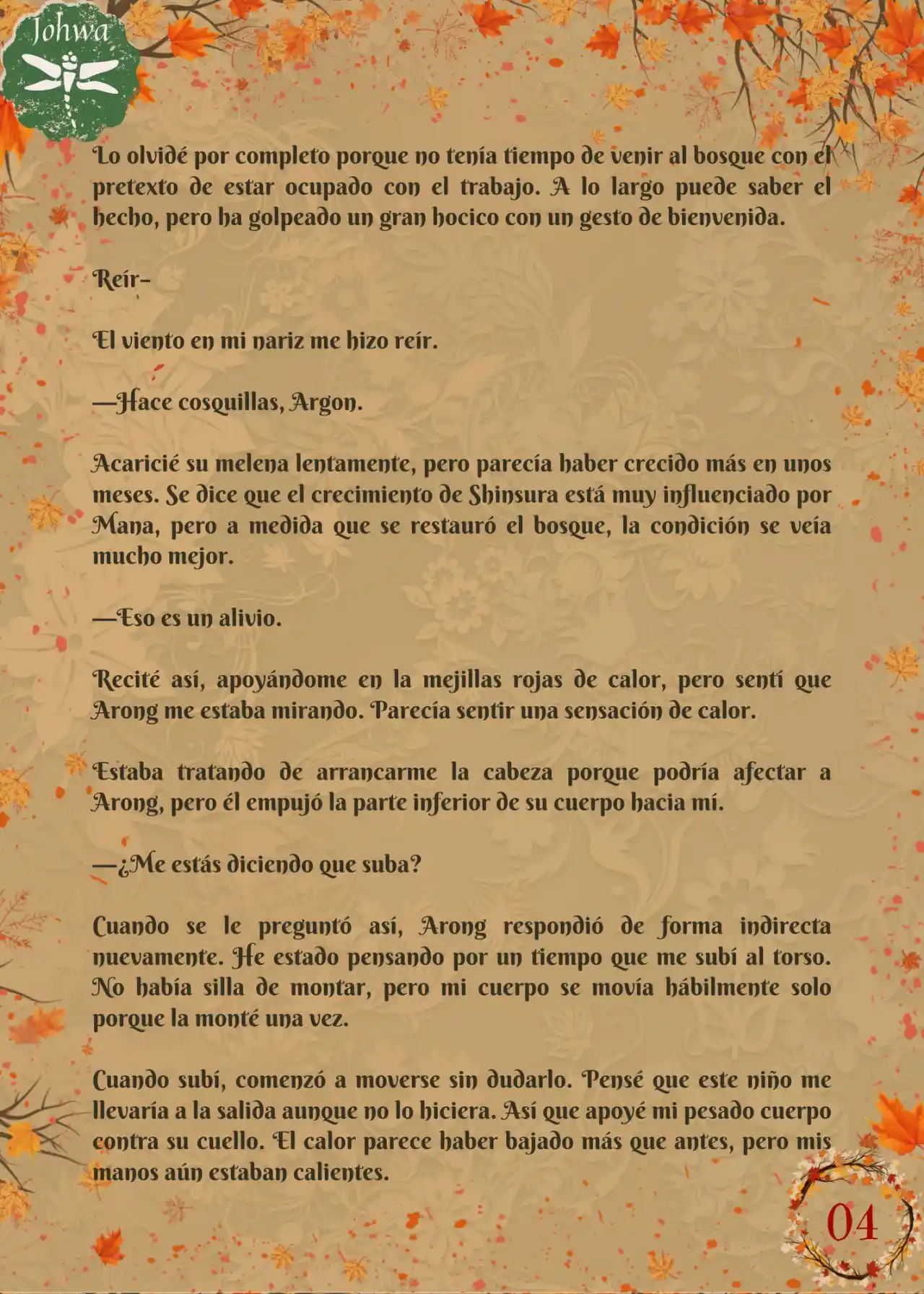 No Quería Este Tipo De Piedad (Novela) - Capítulo 45 - Página 6 - LectorTMOo
