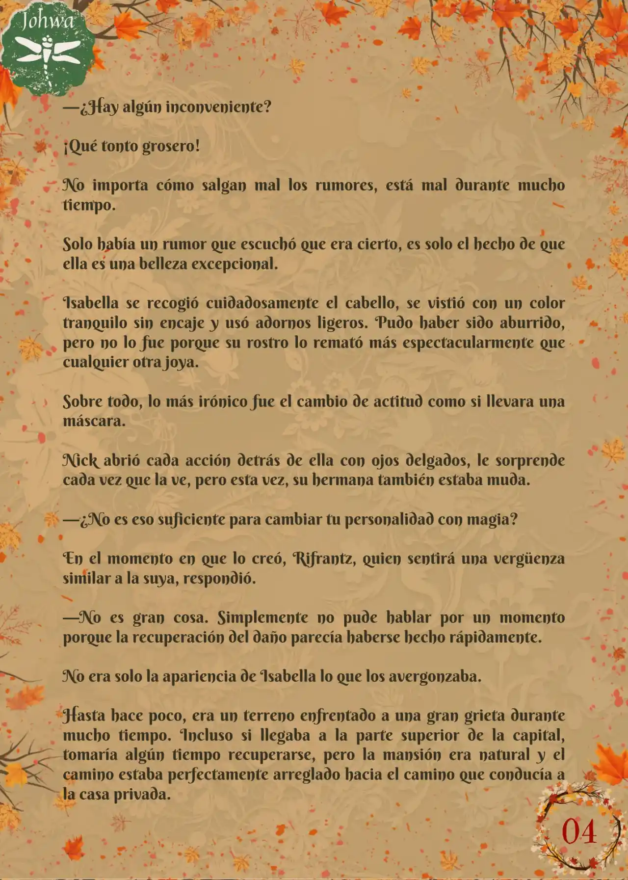 No Quería Este Tipo De Piedad (Novela) - Capítulo 46 - Página 6 - LectorTMOo