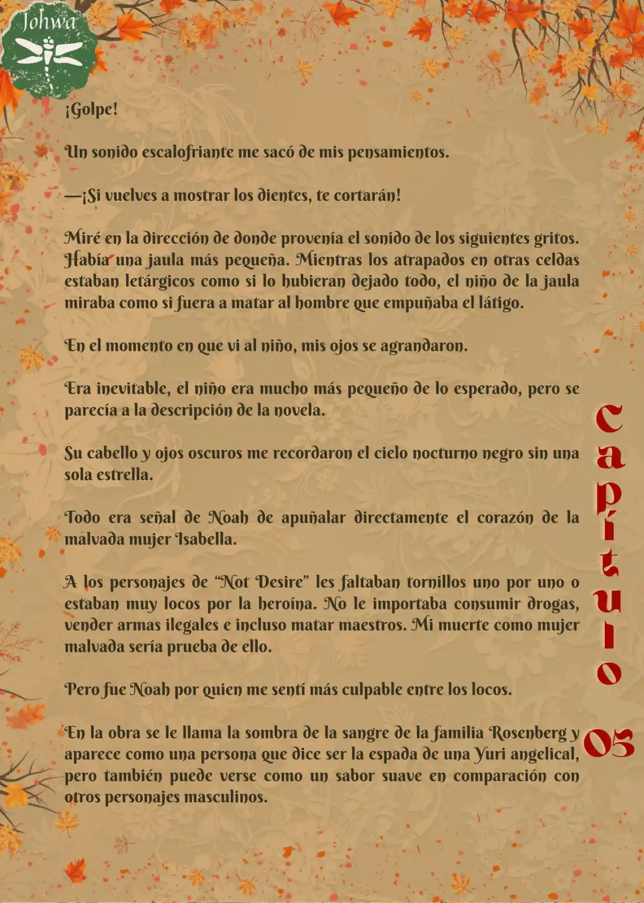 No Quería Este Tipo De Piedad (Novela) - Capítulo 5 - Página 3 - LectorTMOo