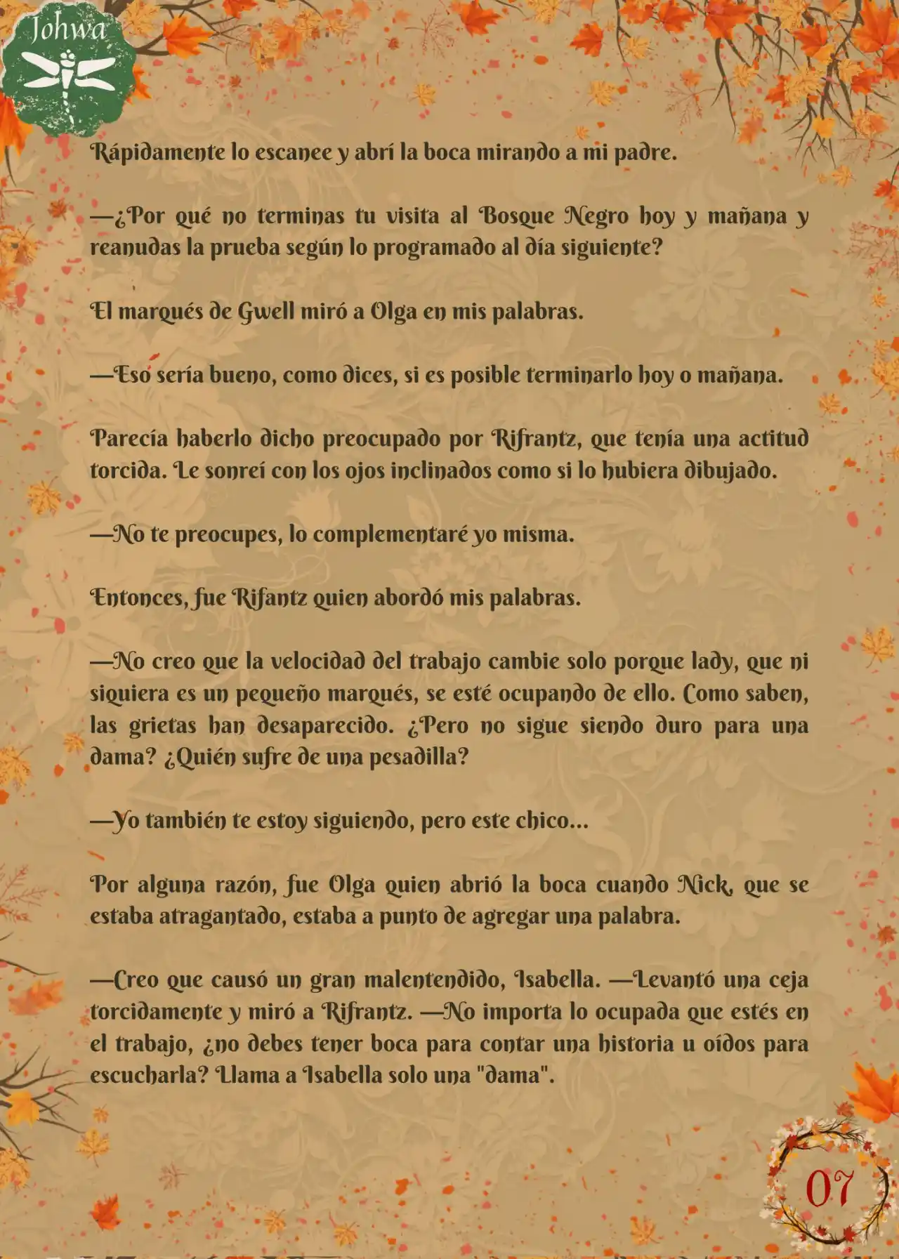 No Quería Este Tipo De Piedad (Novela) - Capítulo 50 - Página 8 - LectorTMOo