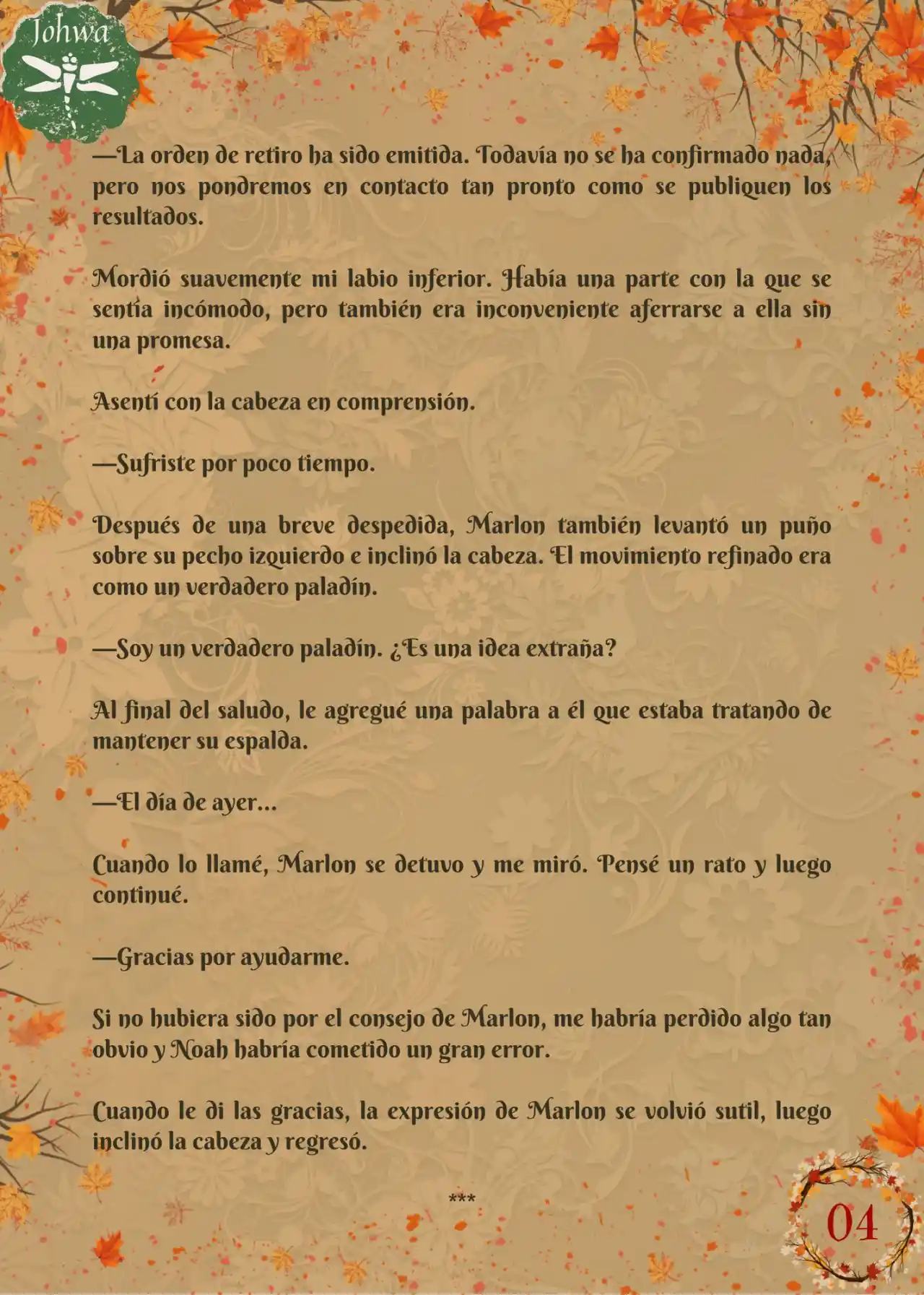 No Quería Este Tipo De Piedad (Novela) - Capítulo 59 - Página 6 - LectorTMOo