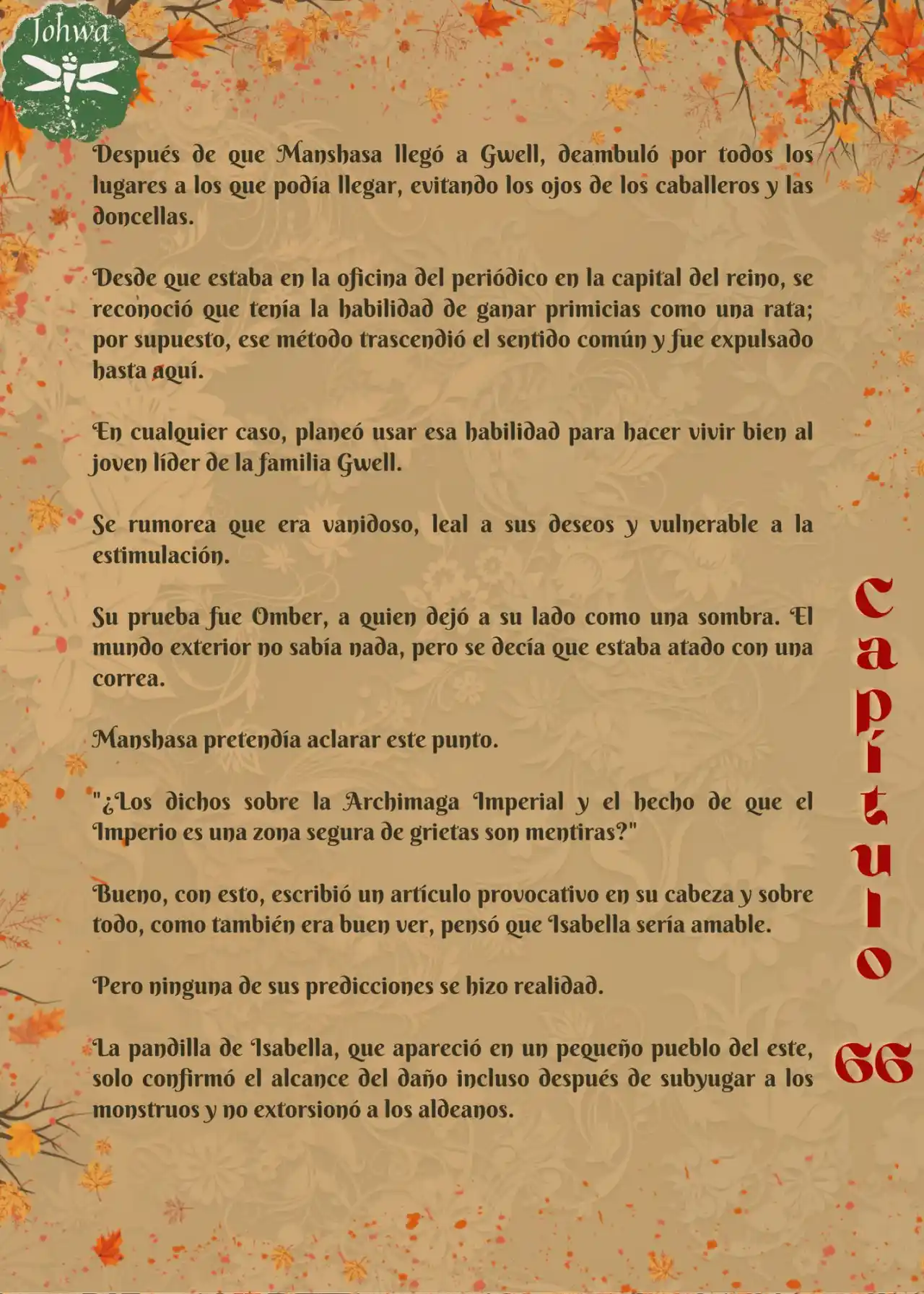 No Quería Este Tipo De Piedad (Novela) - Capítulo 66 - Página 4 - LectorTMOo