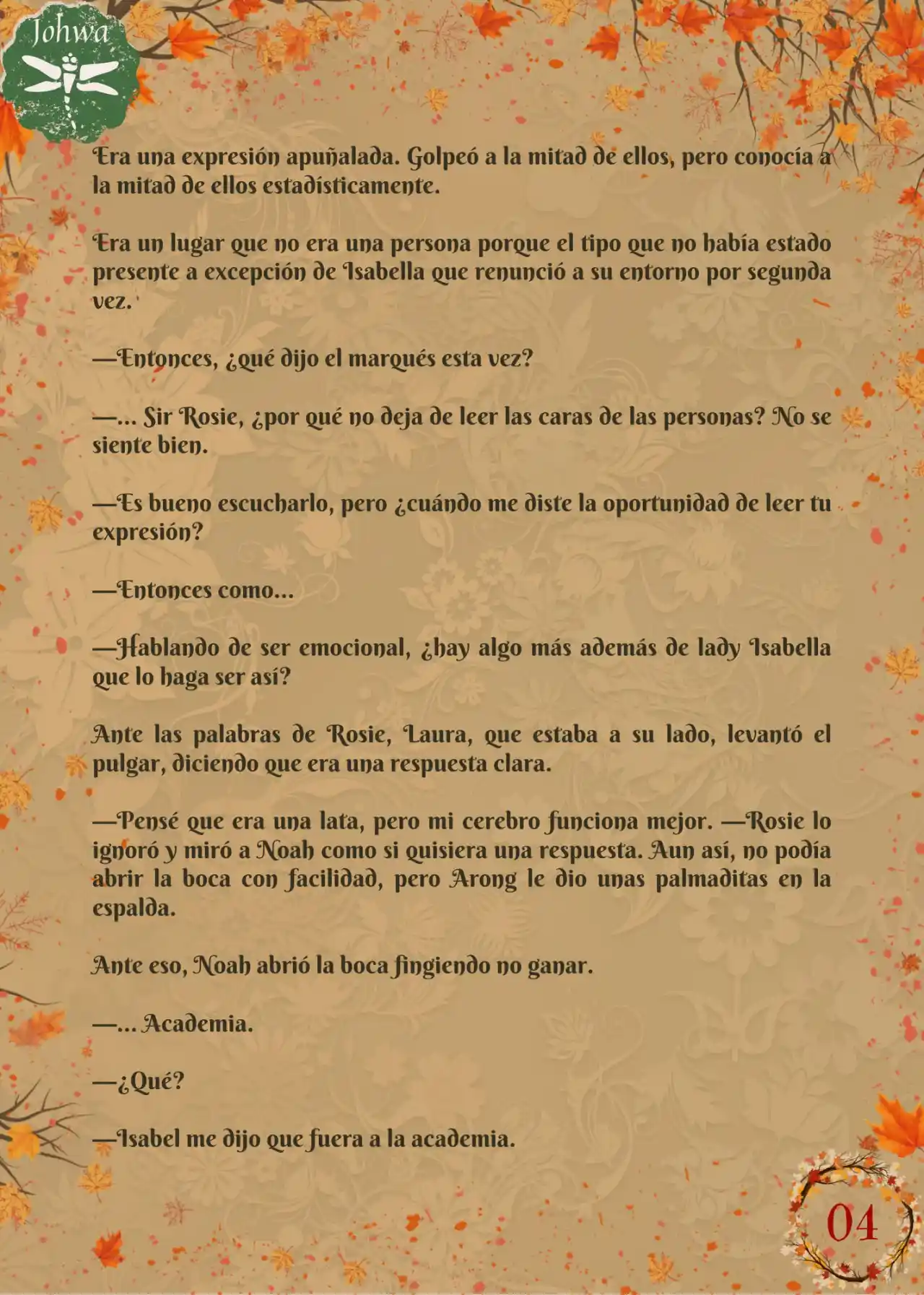 No Quería Este Tipo De Piedad (Novela) - Capítulo 68 - Página 6 - LectorTMOo