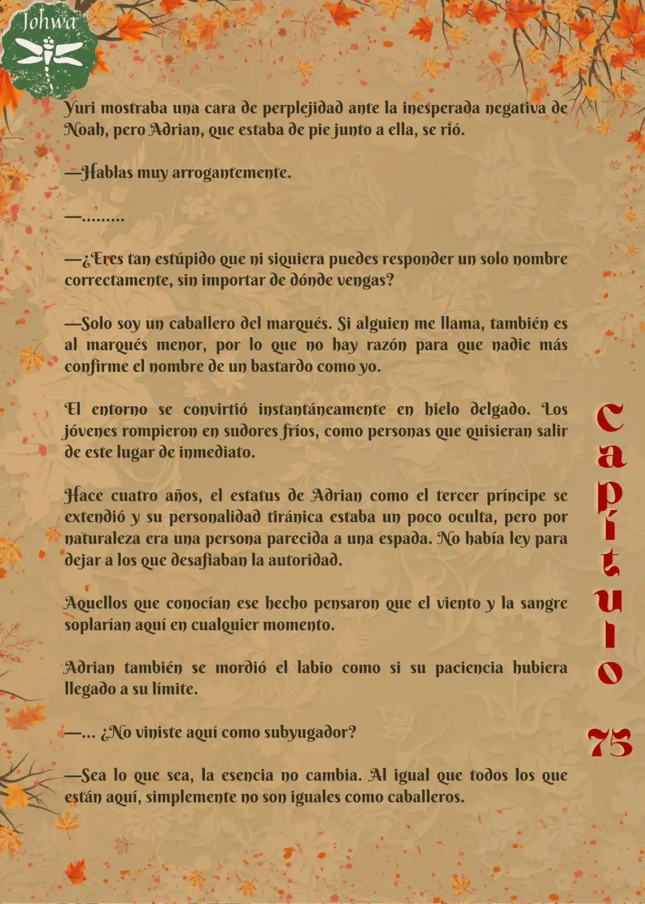 No Quería Este Tipo De Piedad (Novela) - Capítulo 75 - Página 3 - LectorTMOo